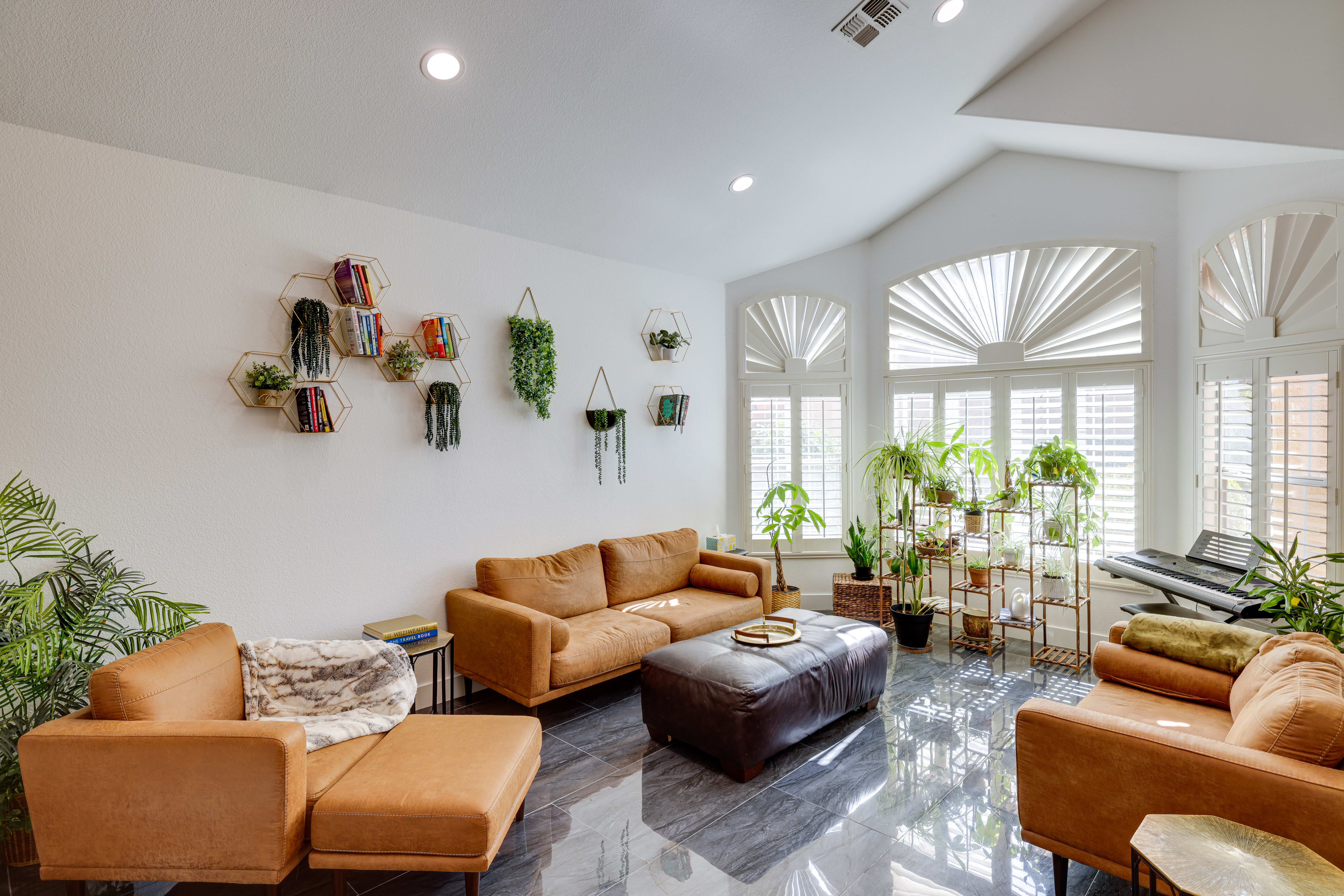 Family Room | 1st Floor | Piano | Books