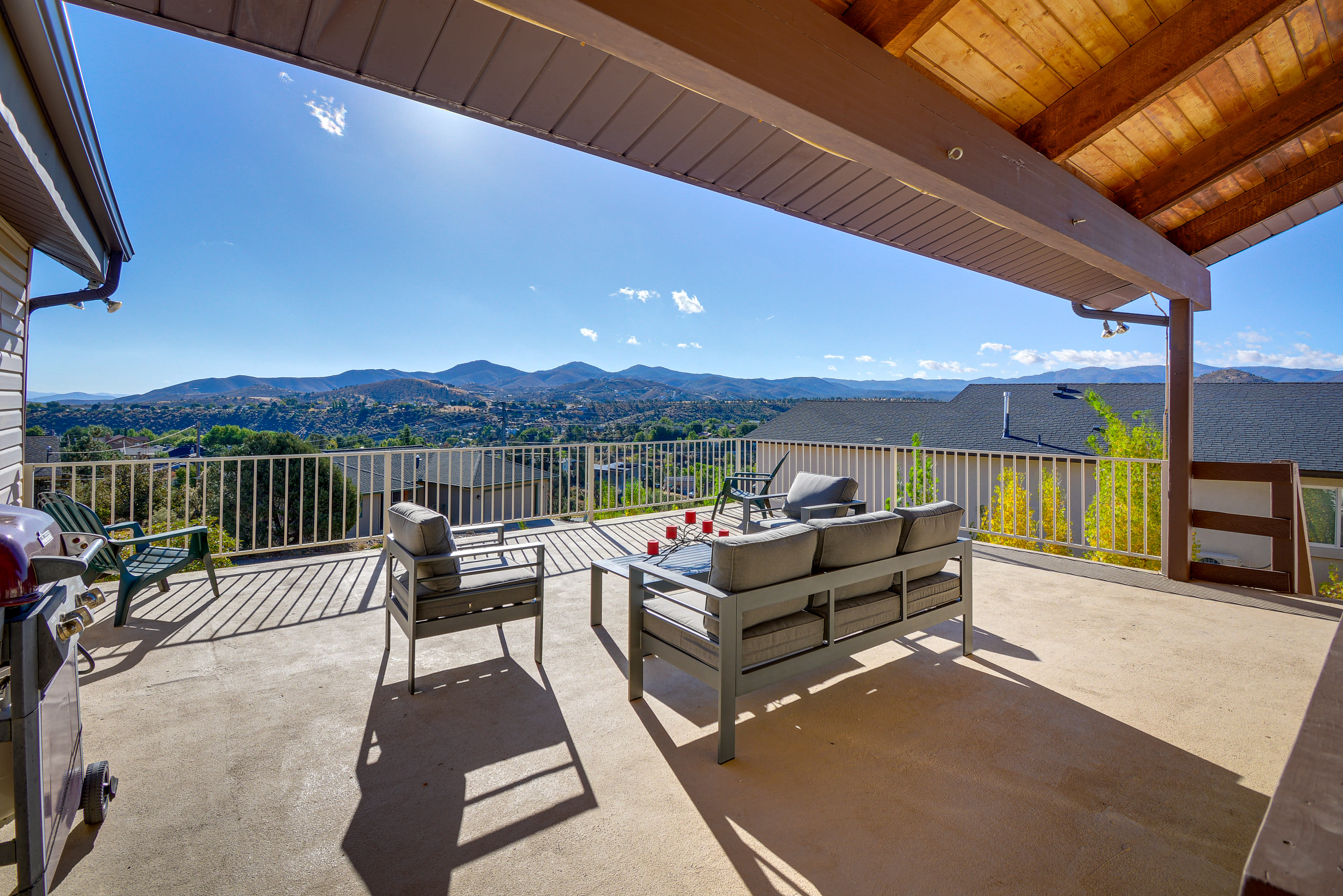 Prescott Vacation Rental | 2BR | 2BA | 1,376 Sq Ft | 1 Step to Enter