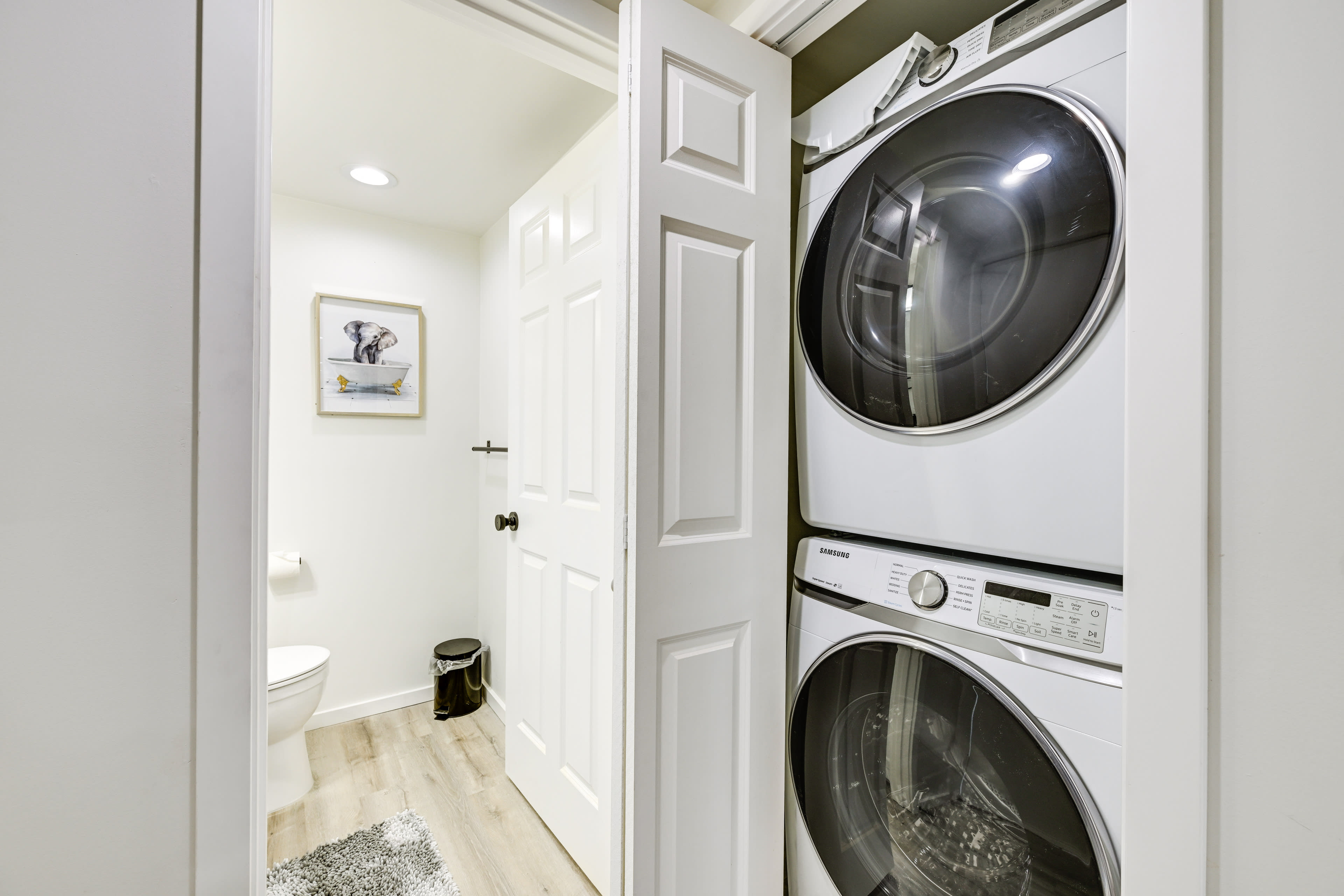 Laundry Area | Washer/Dryer | Iron/Board