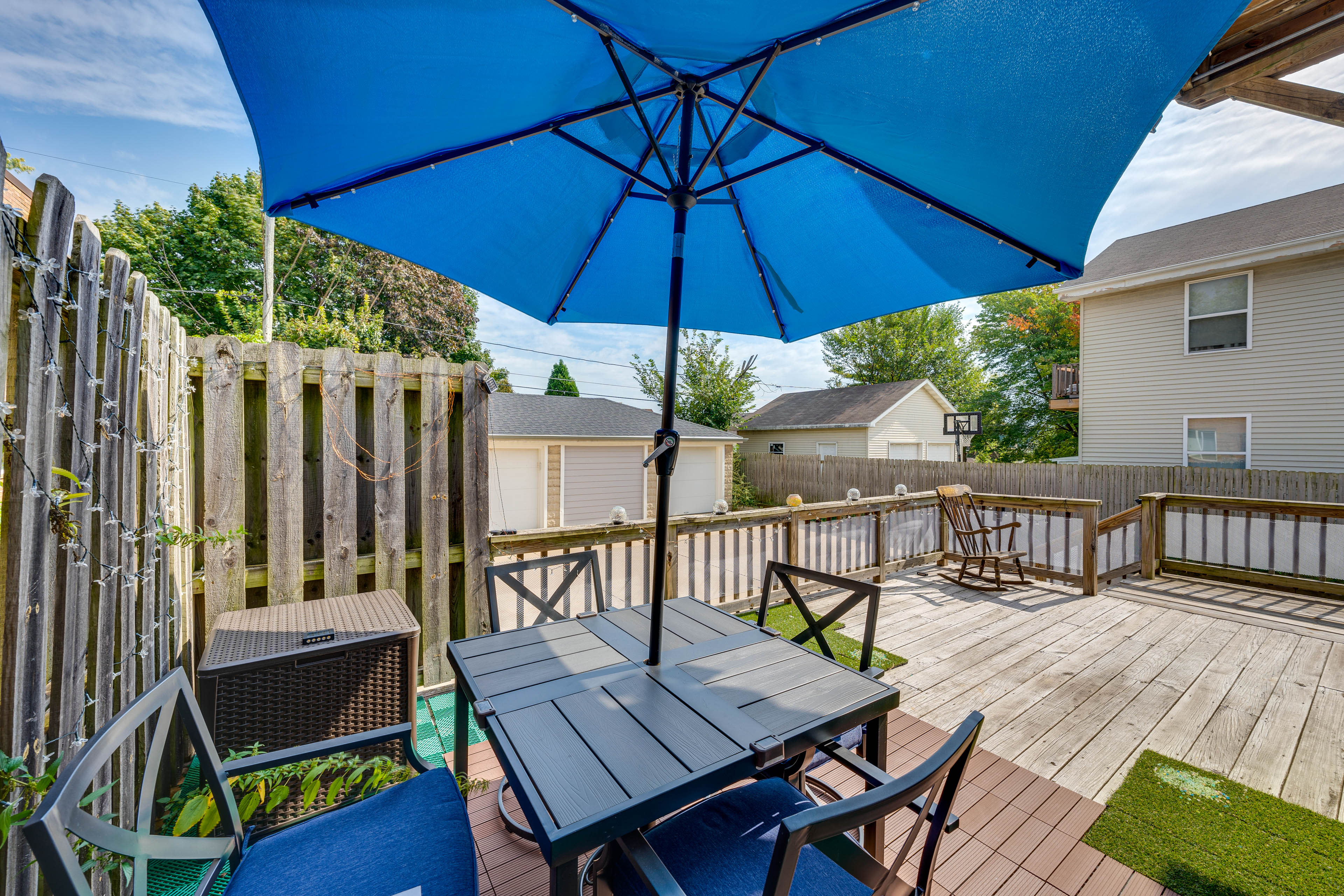 Furnished Deck | 3 Exterior Security Cameras