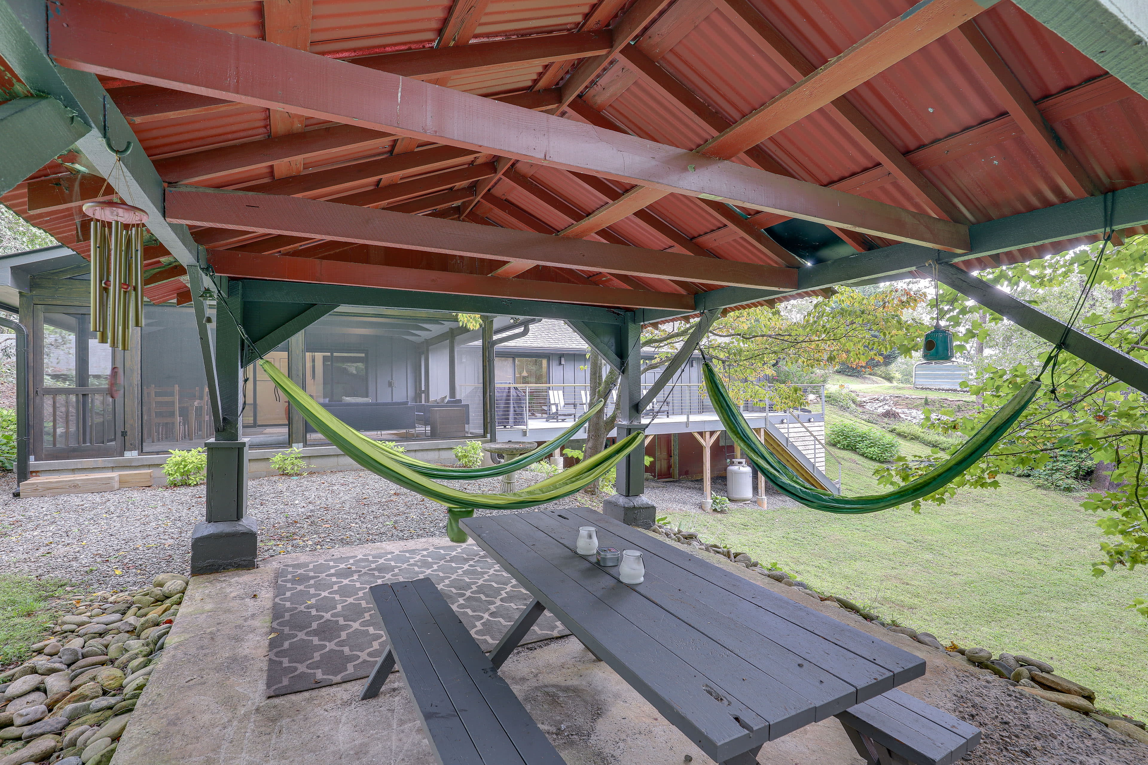 Gazebo | Picnic Table | Hammocks