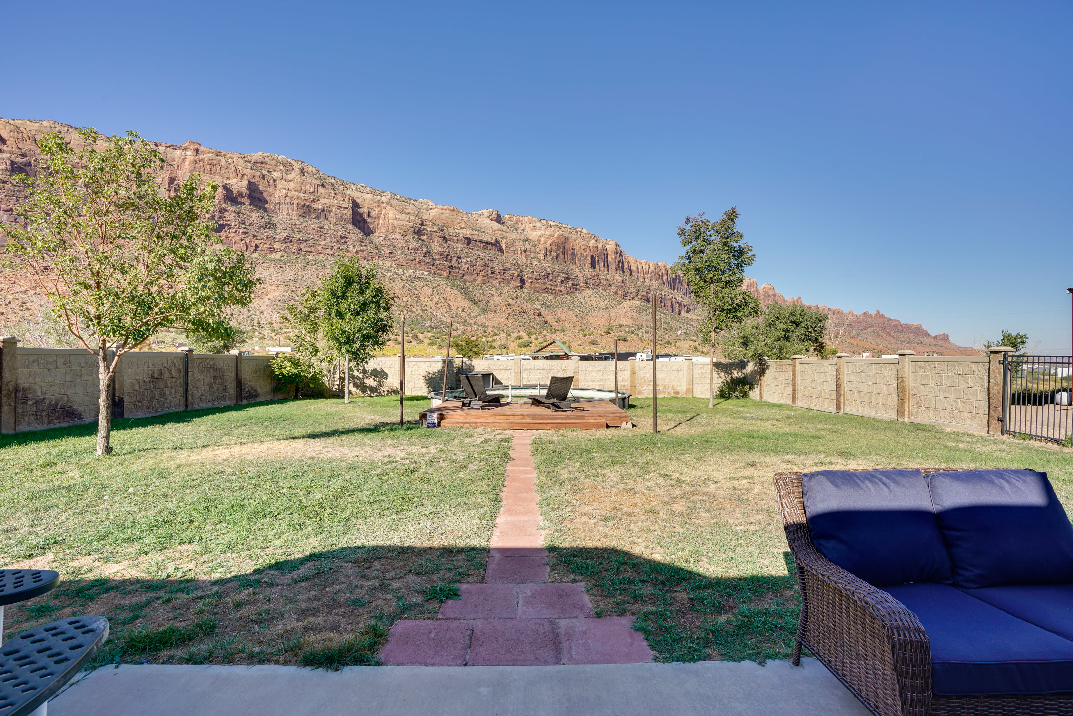 Private Backyard | Furnished Patio | Outdoor Dining