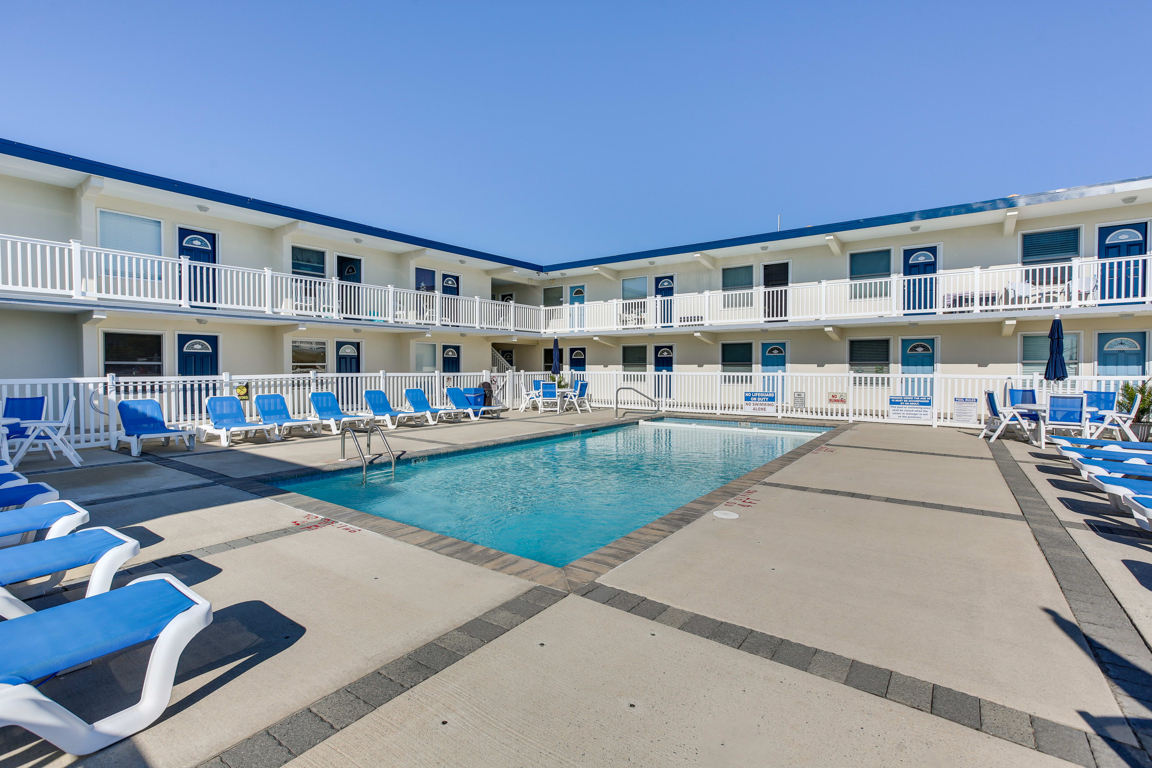 Wildwood Crest Vacation Rental | 2BR | 1BA | Step-Free Access | 518 Sq Ft