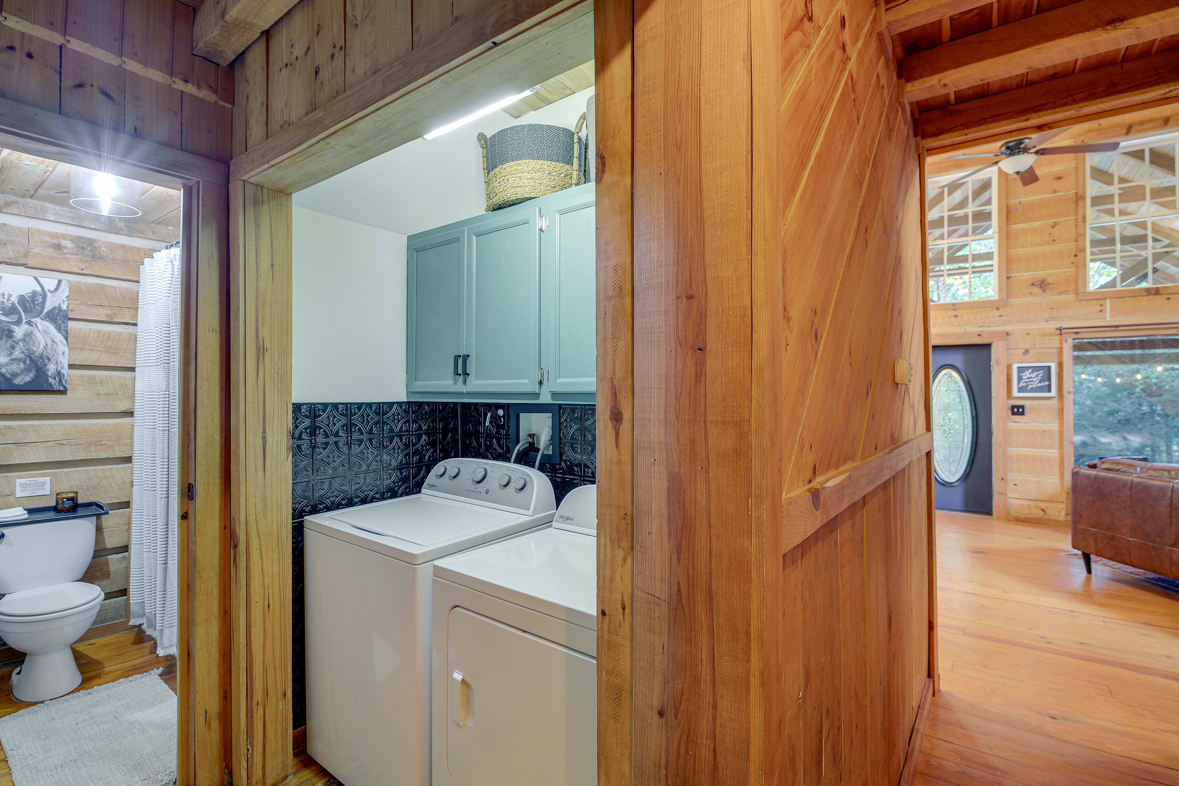 Laundry Closet | 1st Floor | Washer + Dryer