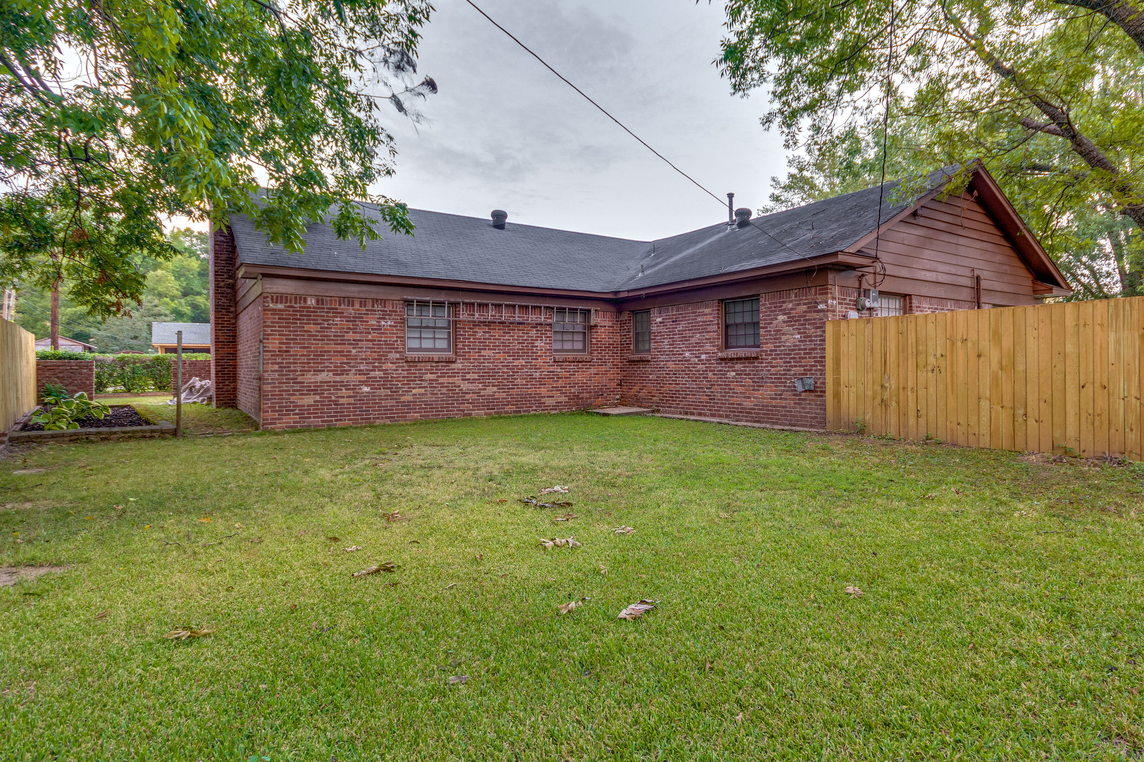 Fenced Yard