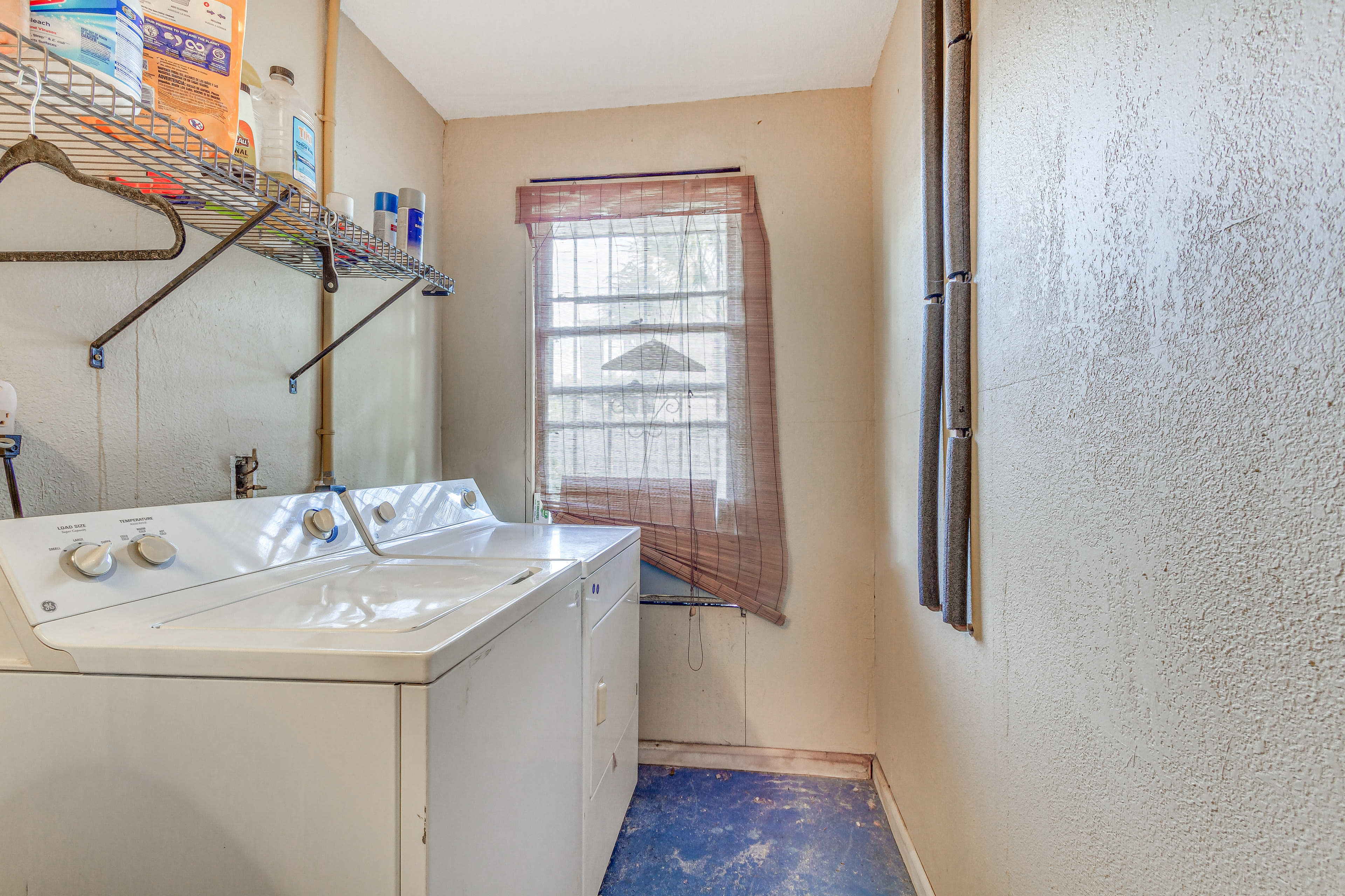 Laundry Room | Washer + Dryer | Laundry Detergent | Iron/Board