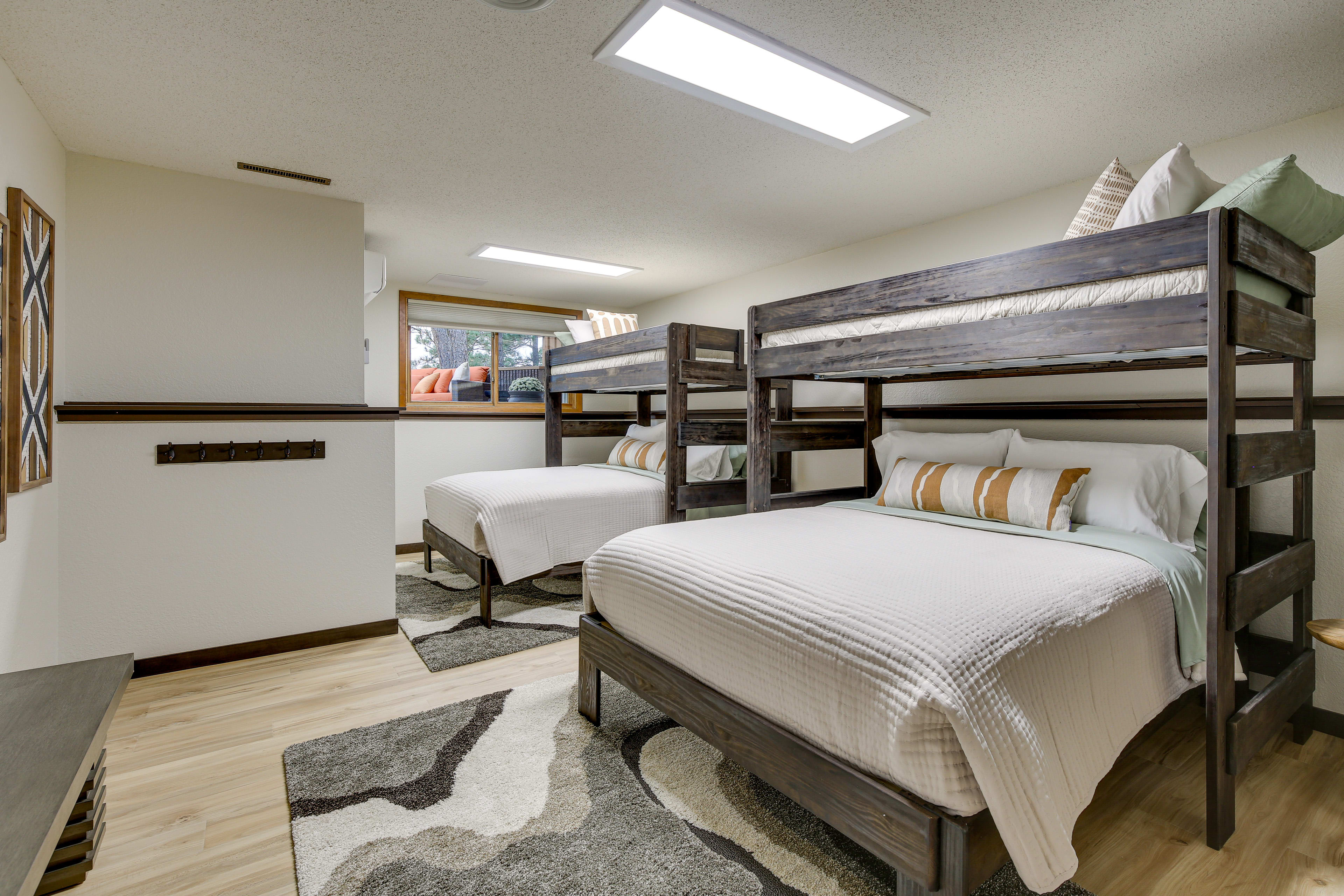 Bedroom 3 | 2 Twin/Queen Bunk Beds | Lower Level