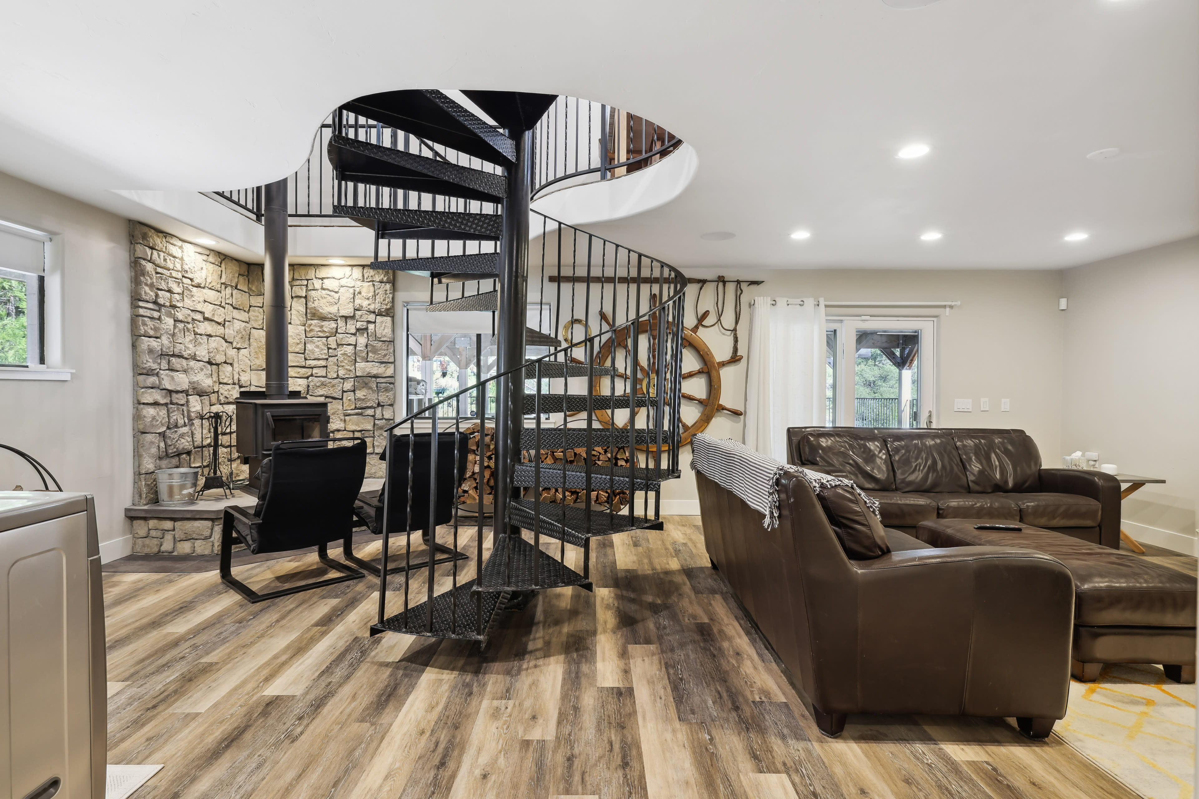 Living Room | 1st Floor | Wood-Burning Stove