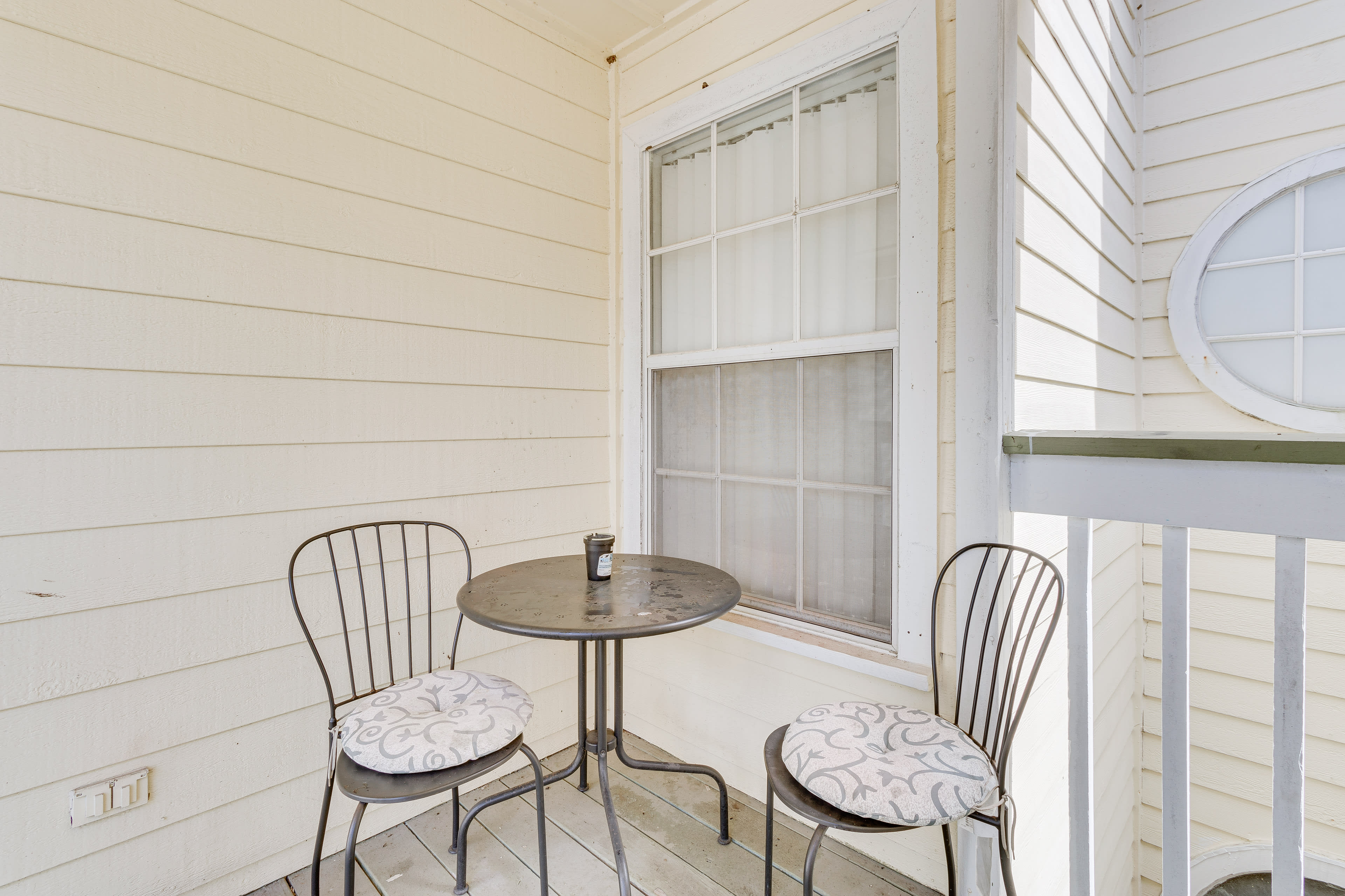 Patio | Seating | Access to Community Amenities