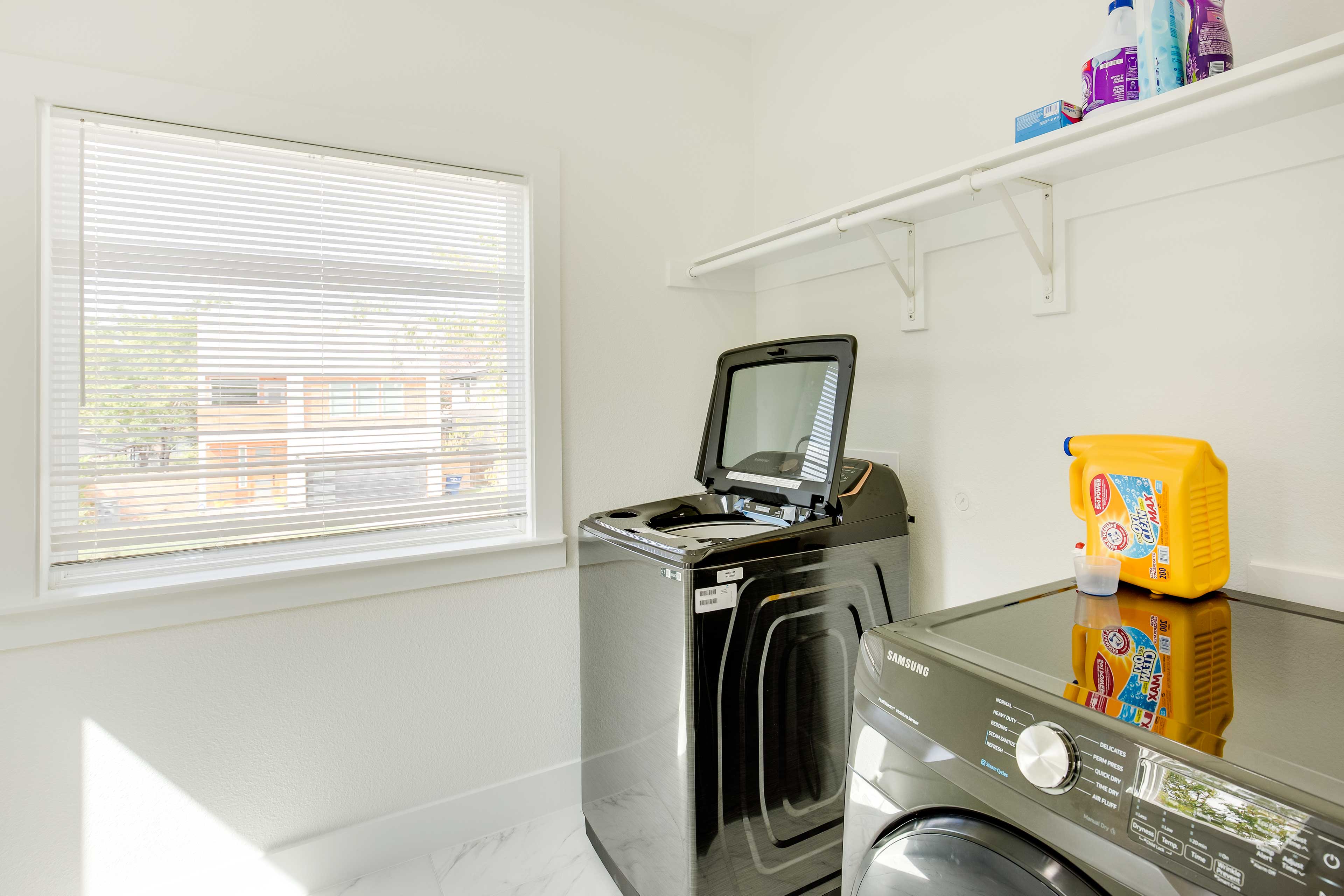 Laundry Area | Washer/Dryer | Laundry Detergent | Iron/Board