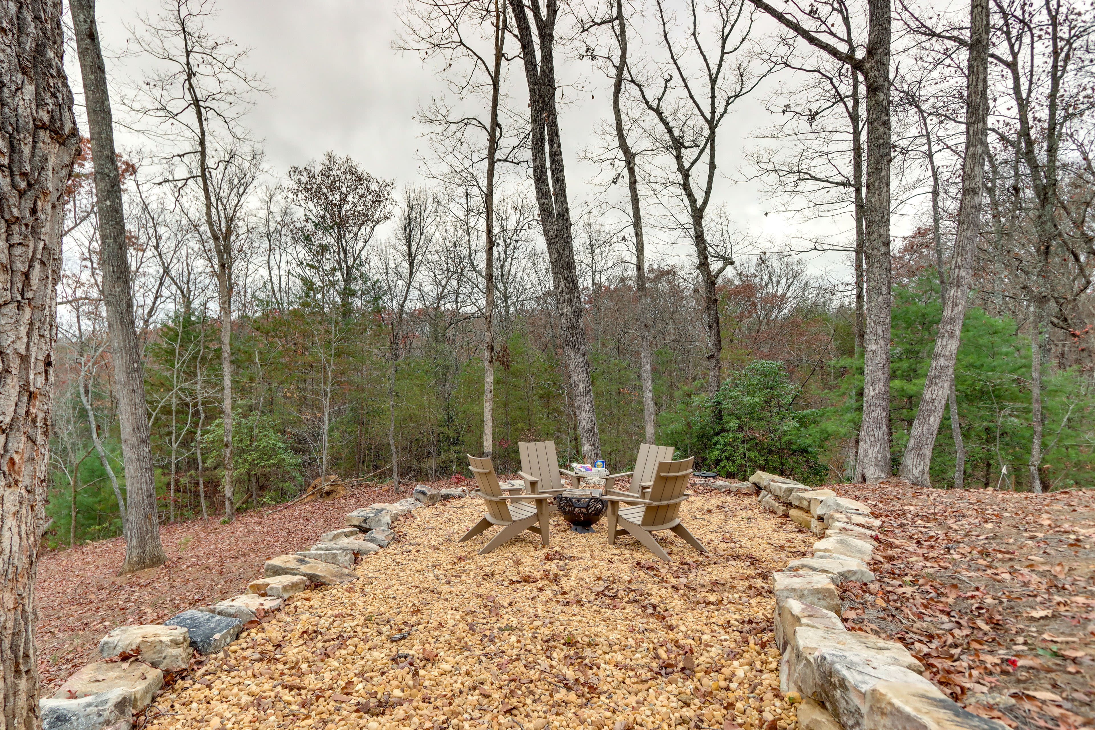 Wood-Burning Fire Pit