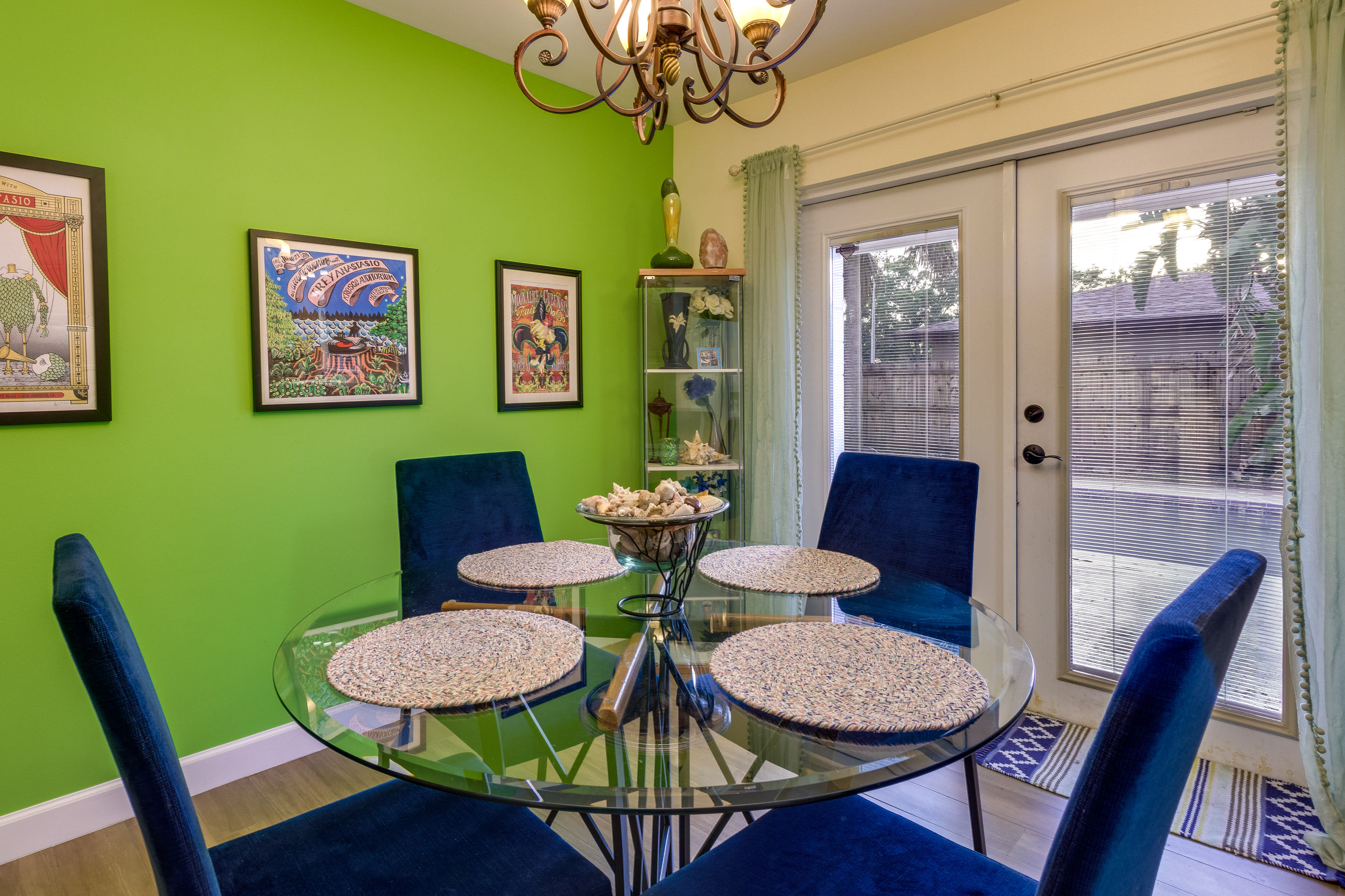 Dining Table | Dishware & Flatware | Patio Access