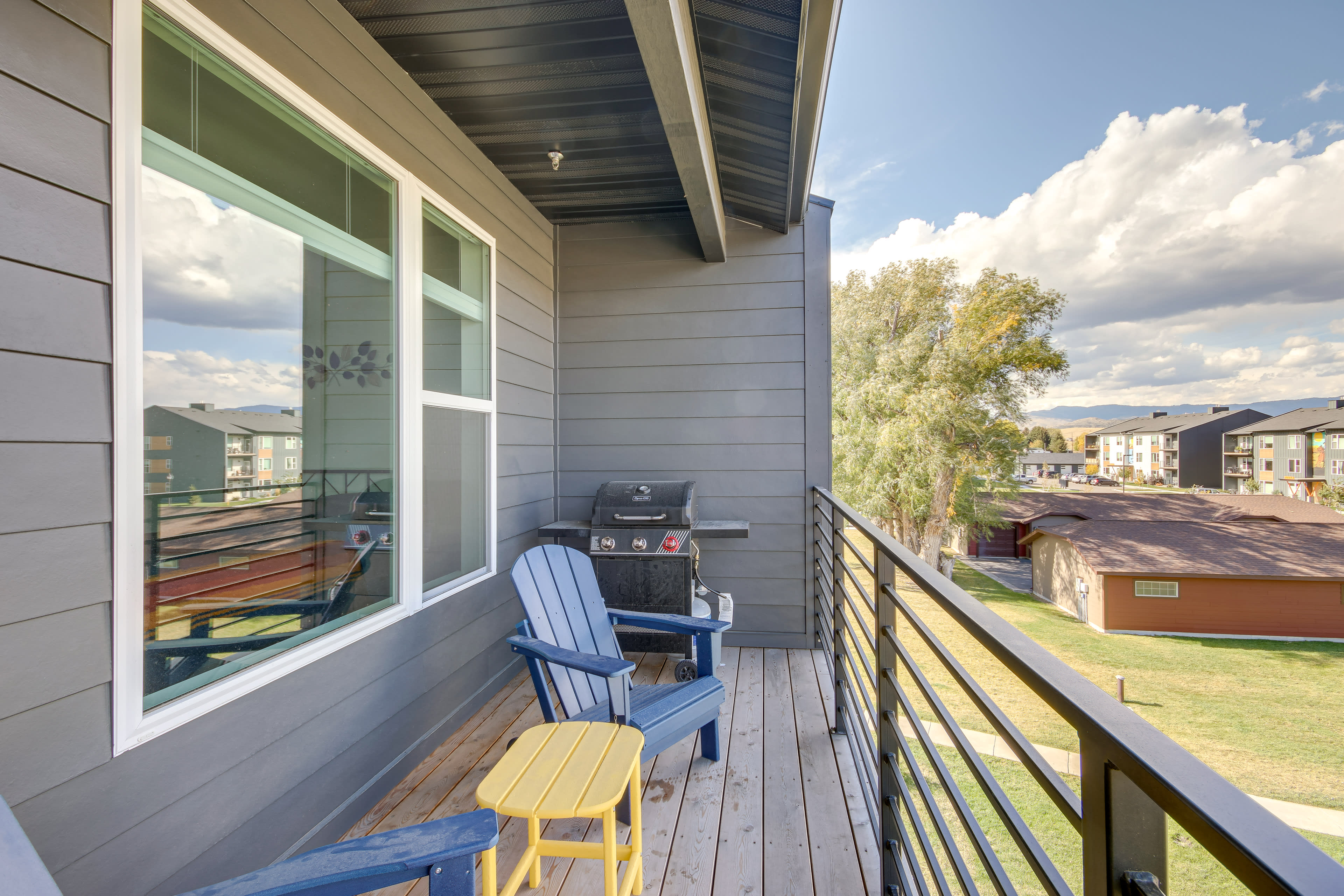 Balcony | Gas Grill | Access From Living Room