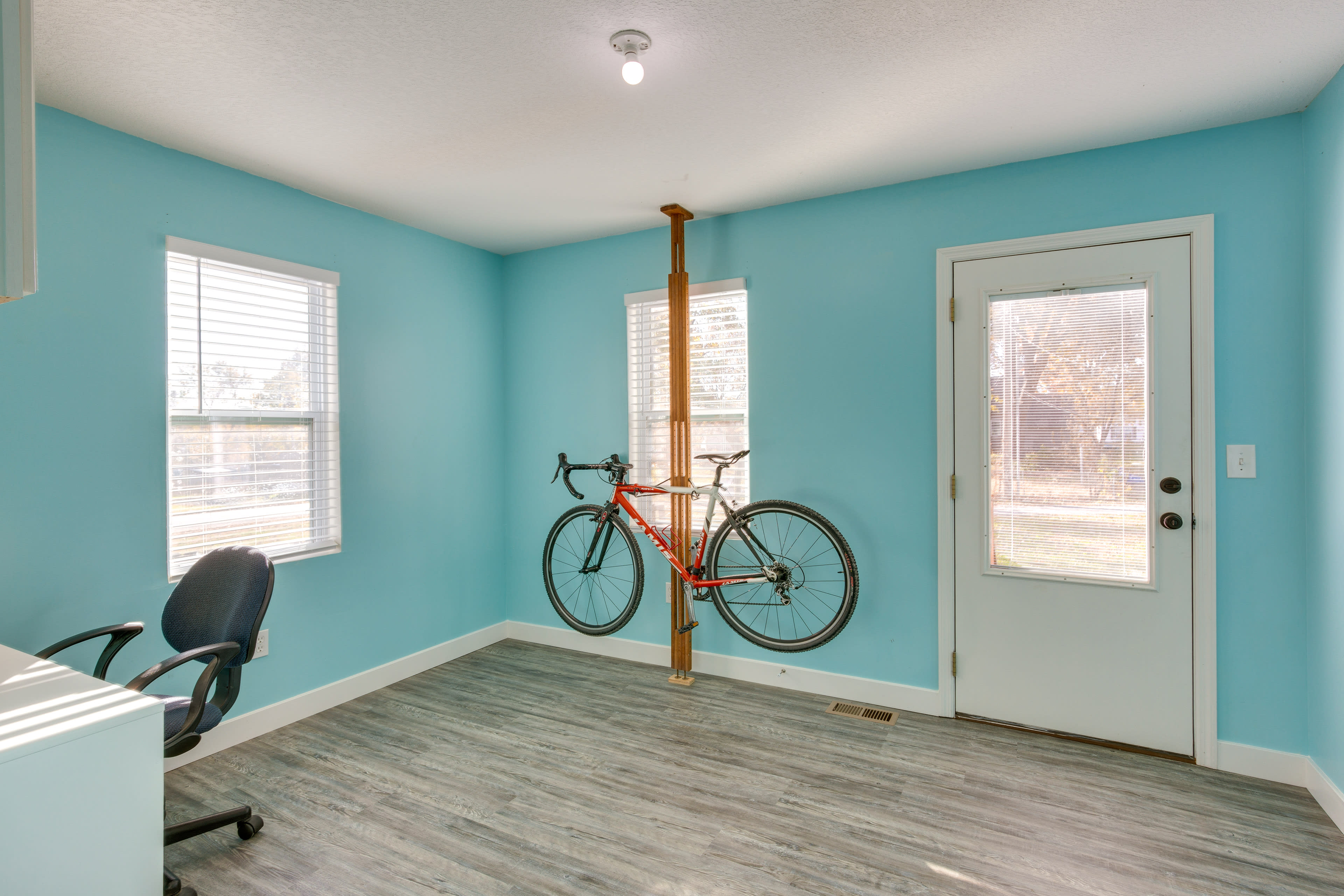 Office | Desk Workspace | Indoor Bicycle Rack