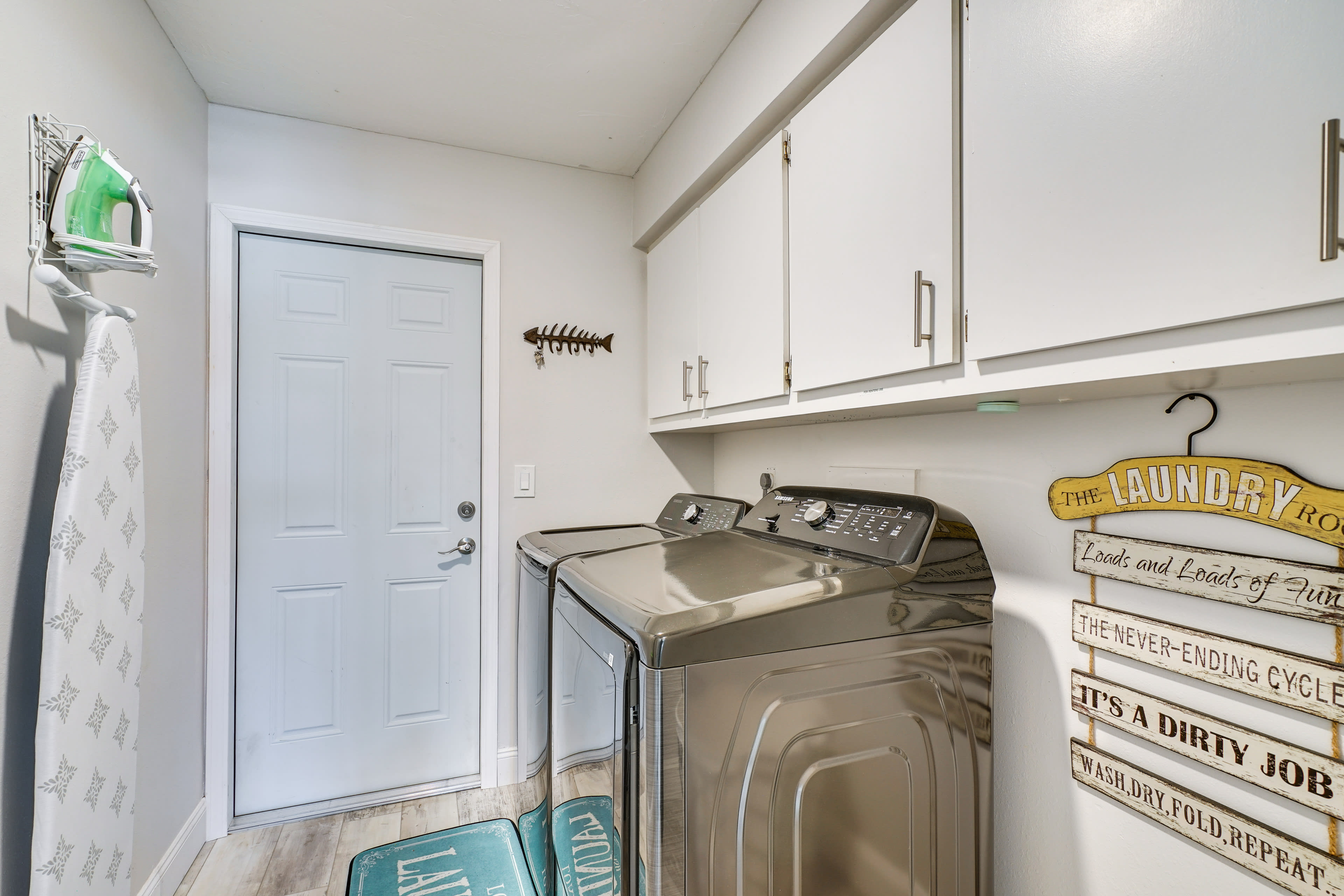 Laundry Room | Washer + Dryer