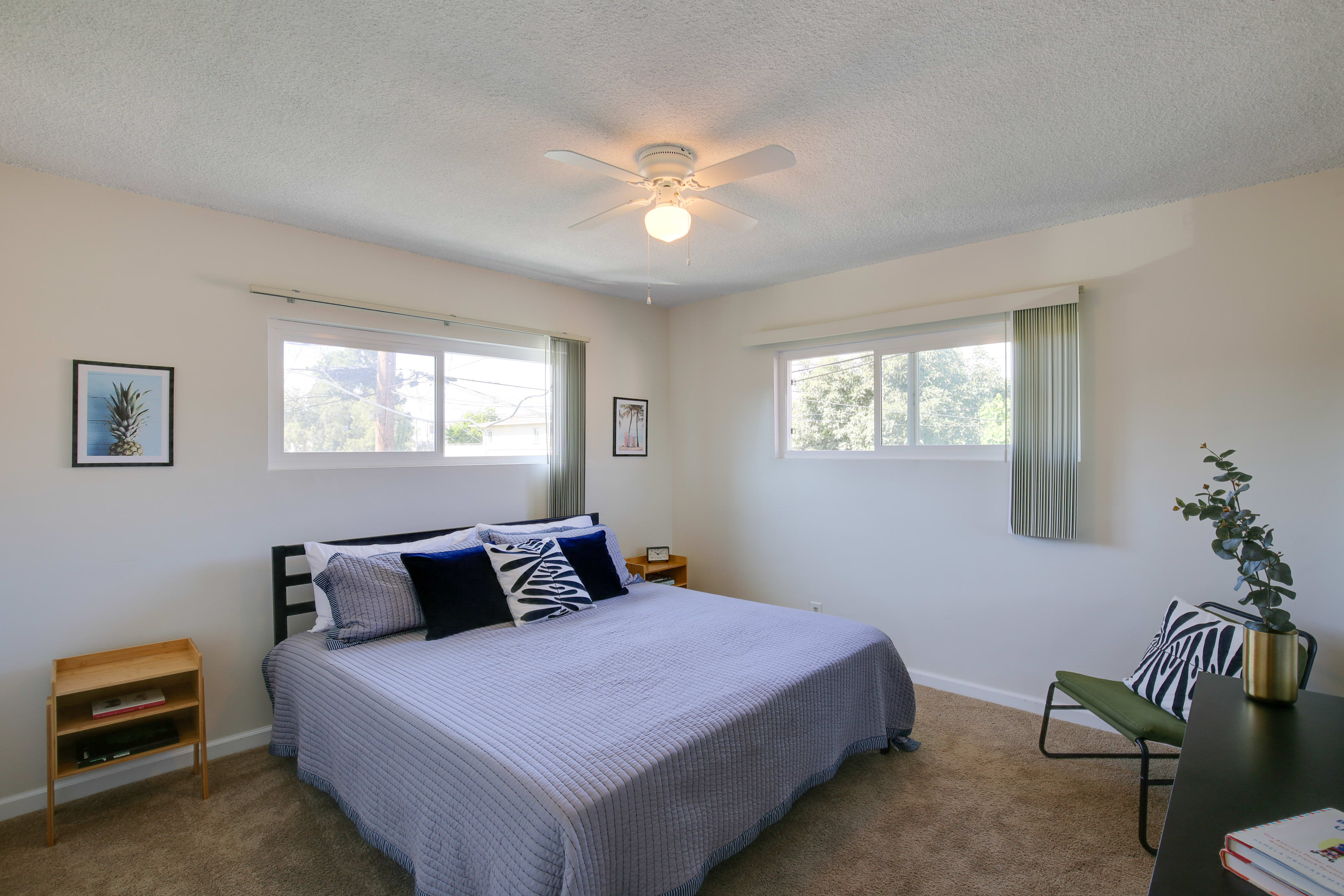 Bedroom 1 | King Bed | Linens Provided | Smart TV