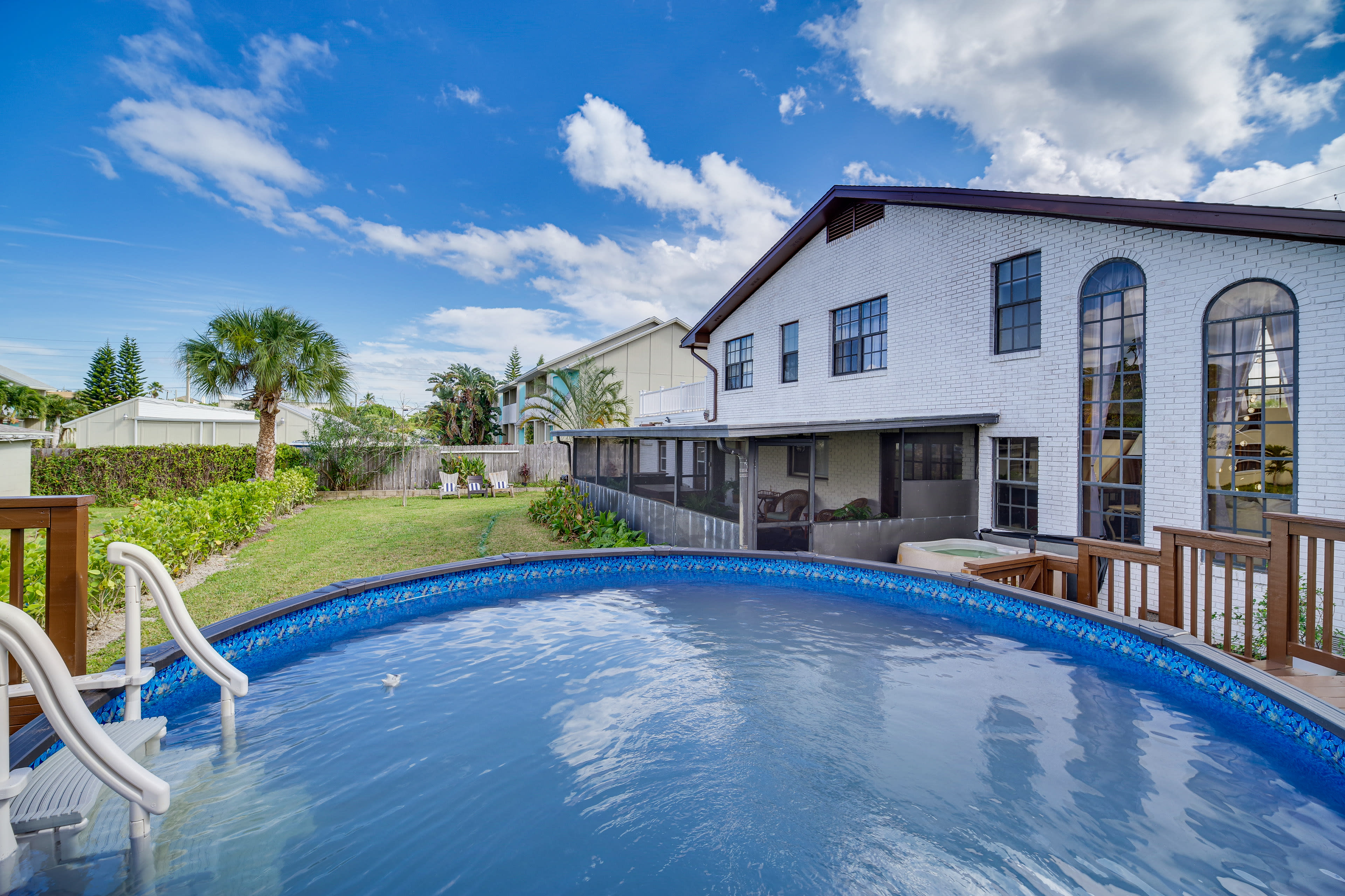 Cocoa Beach Vacation Rental | 5BR | 2.5BA | 2,400 Sq Ft | Stairs Required