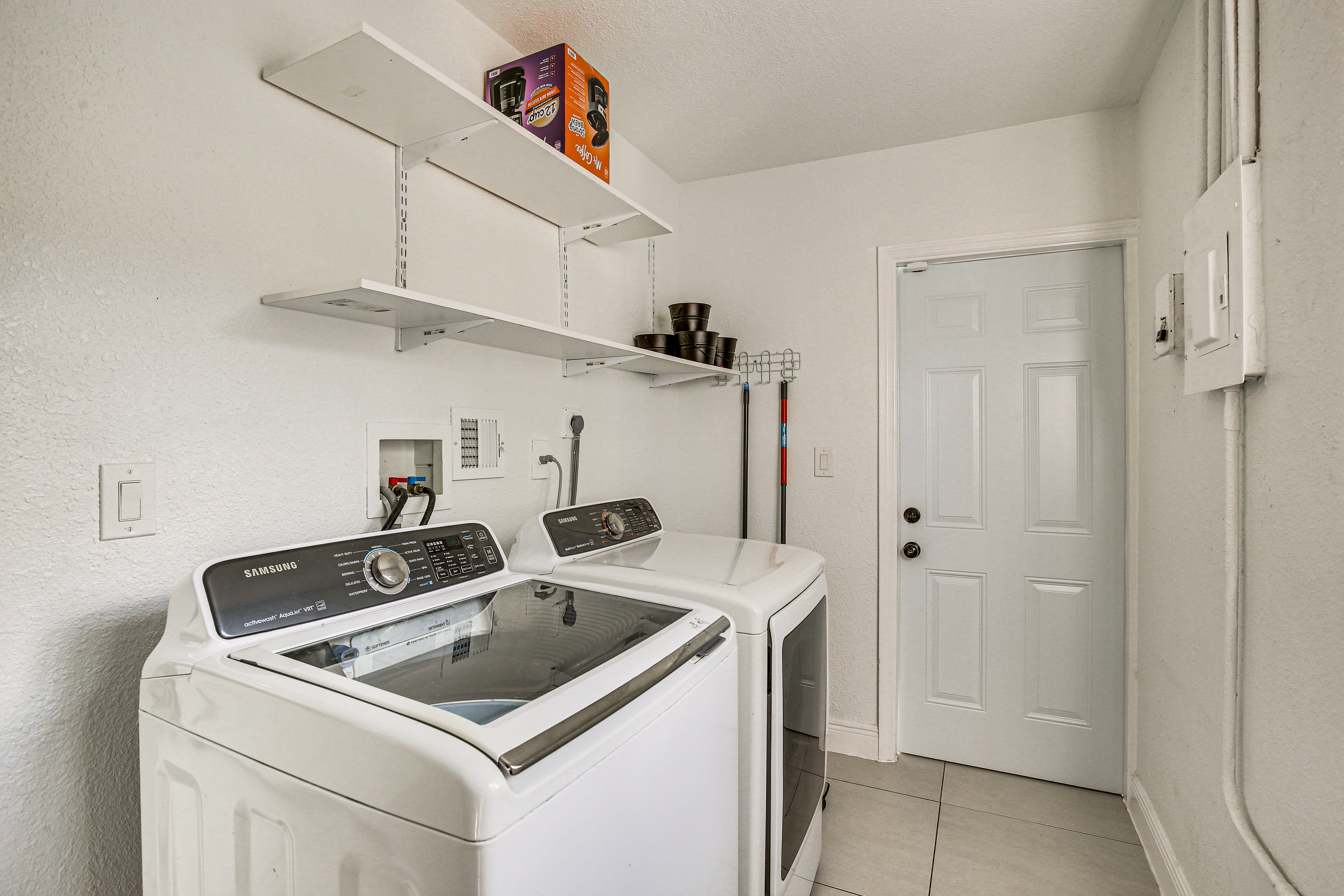 Laundry Room | Washer + Dryer