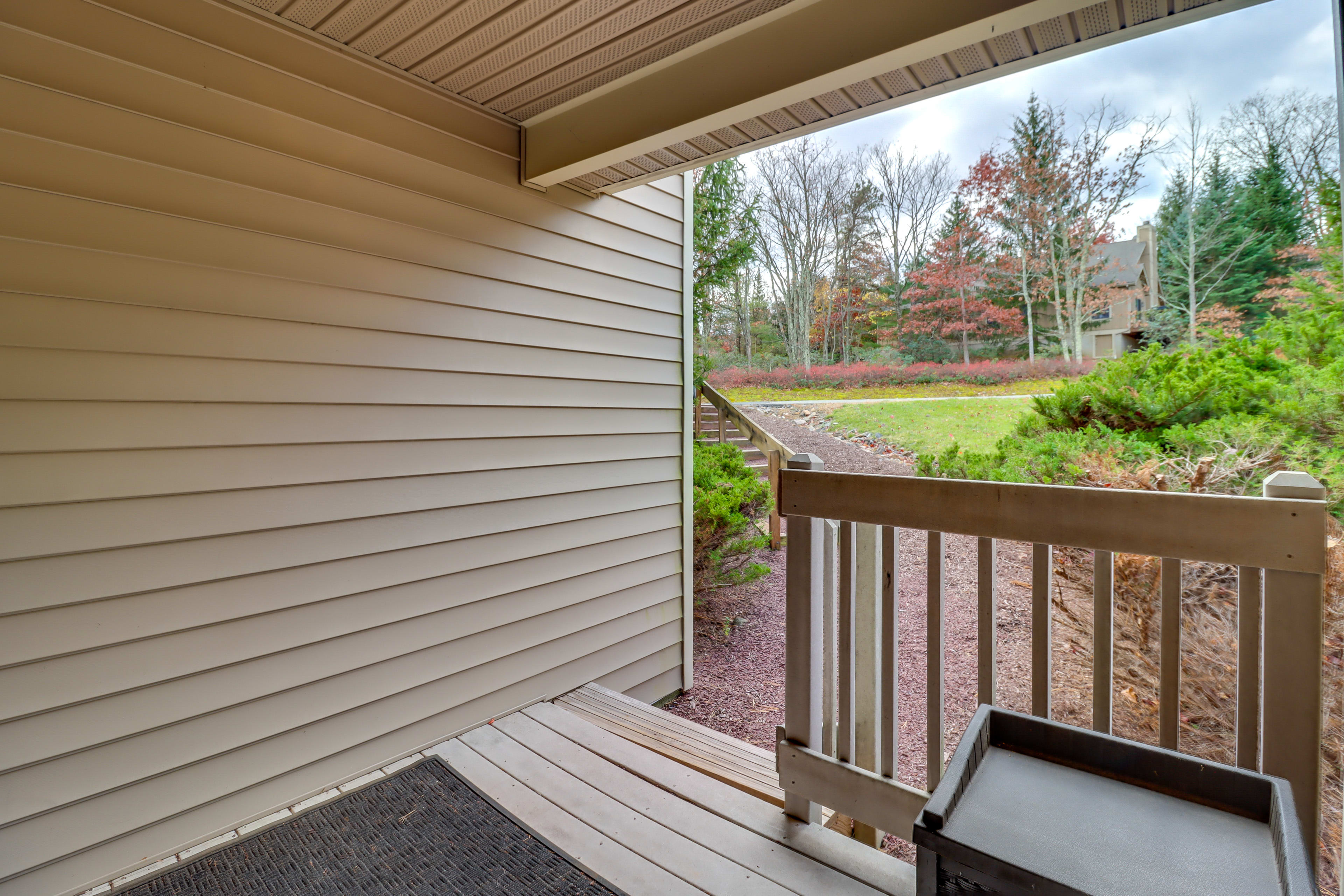 Townhome Exterior | Private Entrance