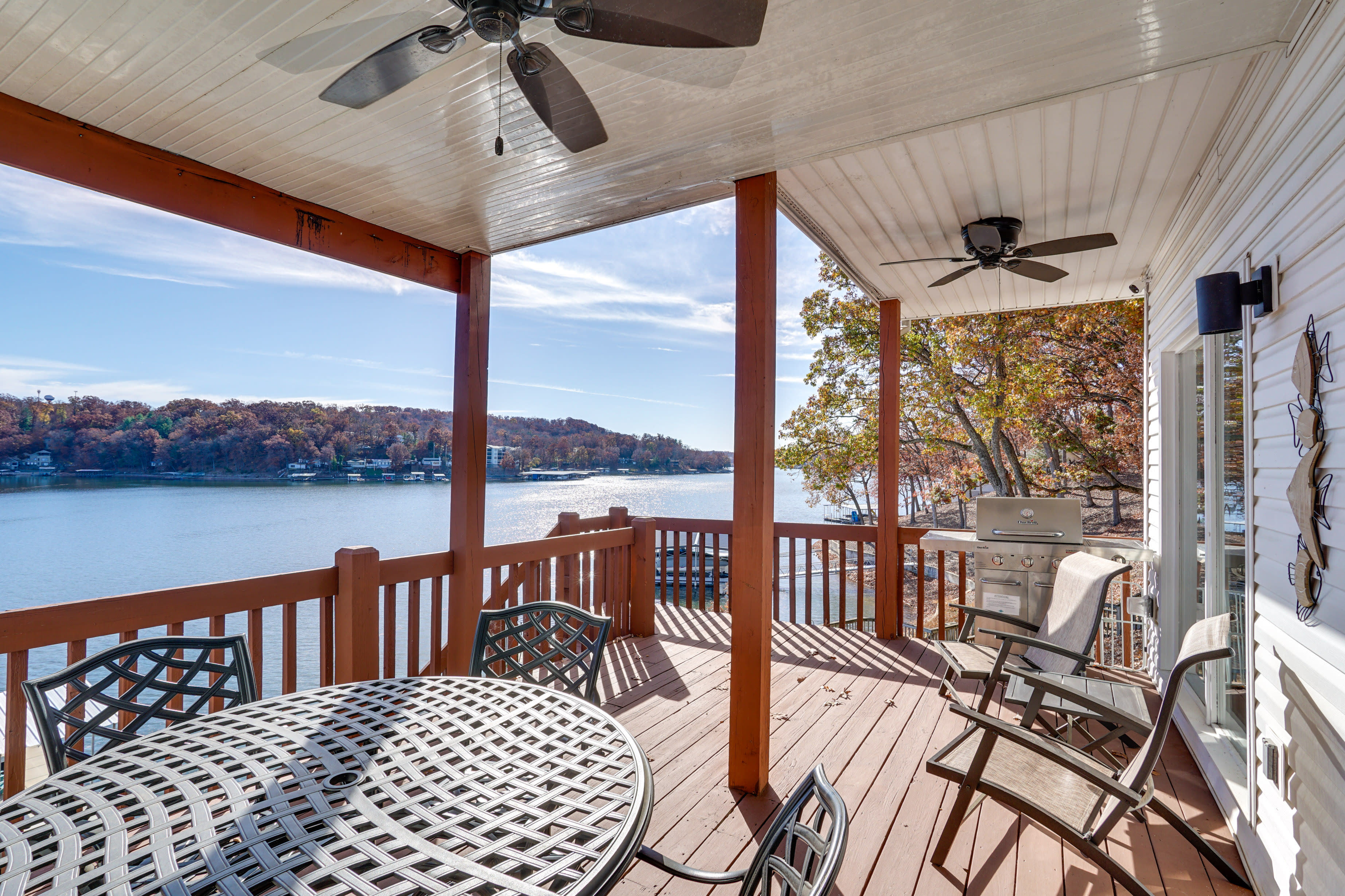 Lake Ozark Vacation Rental | 3BR | 2.5BA | 1,475 Sq Ft | 3 Steps Required