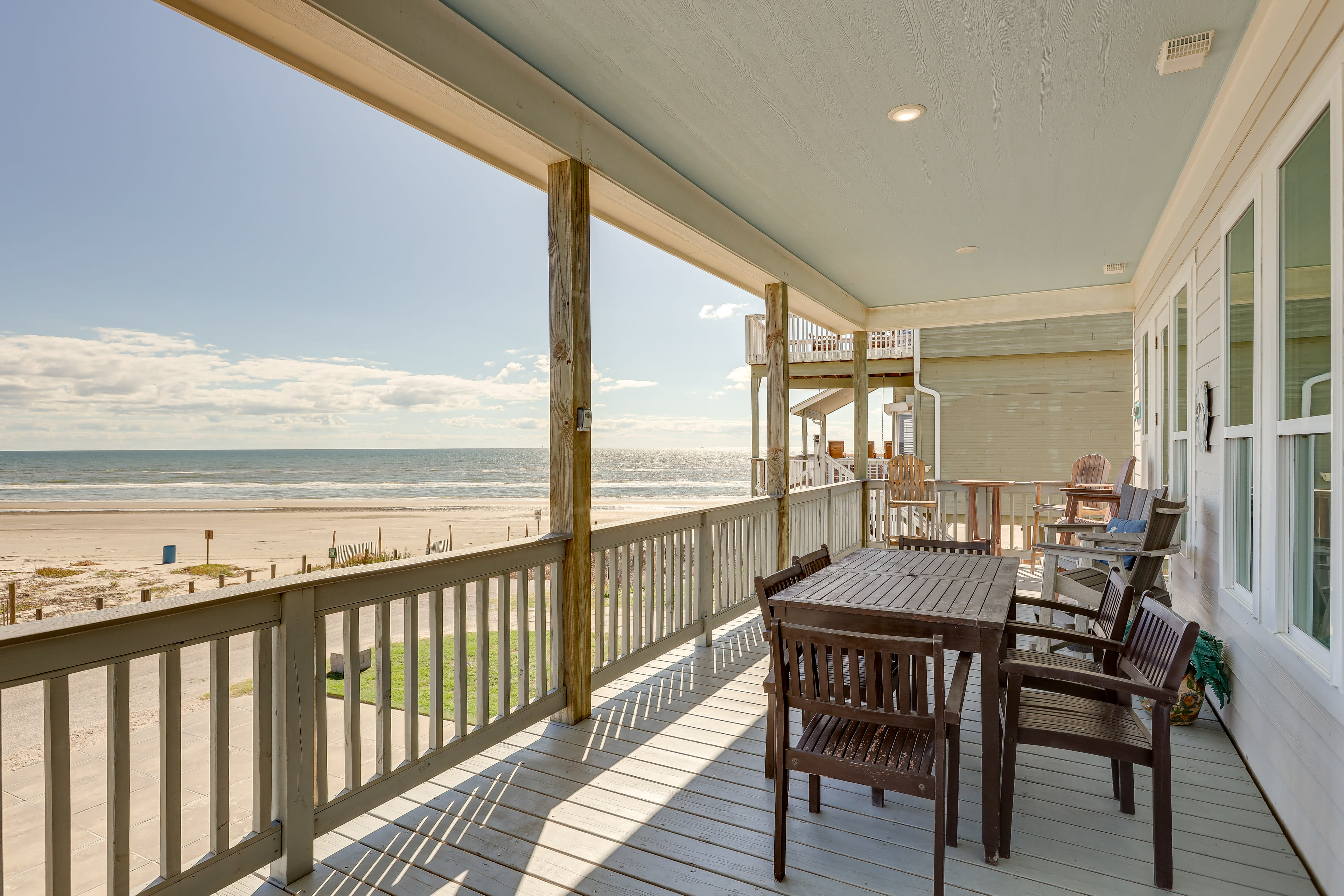 Galveston Vacation Rental | 4BR | 2.5BA | 1,700 Sq Ft | Stairs Required to Enter