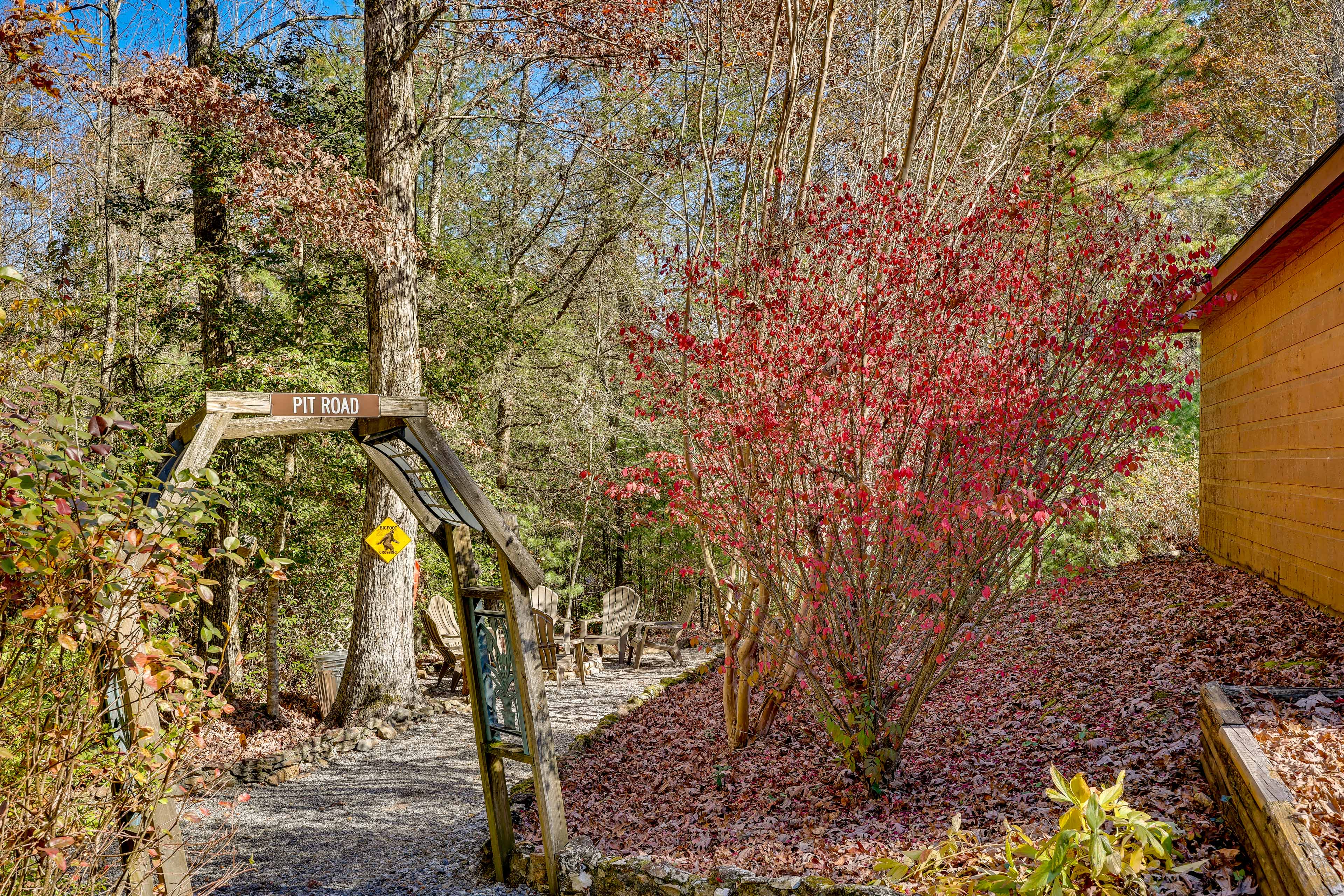 Path to Fire Pit