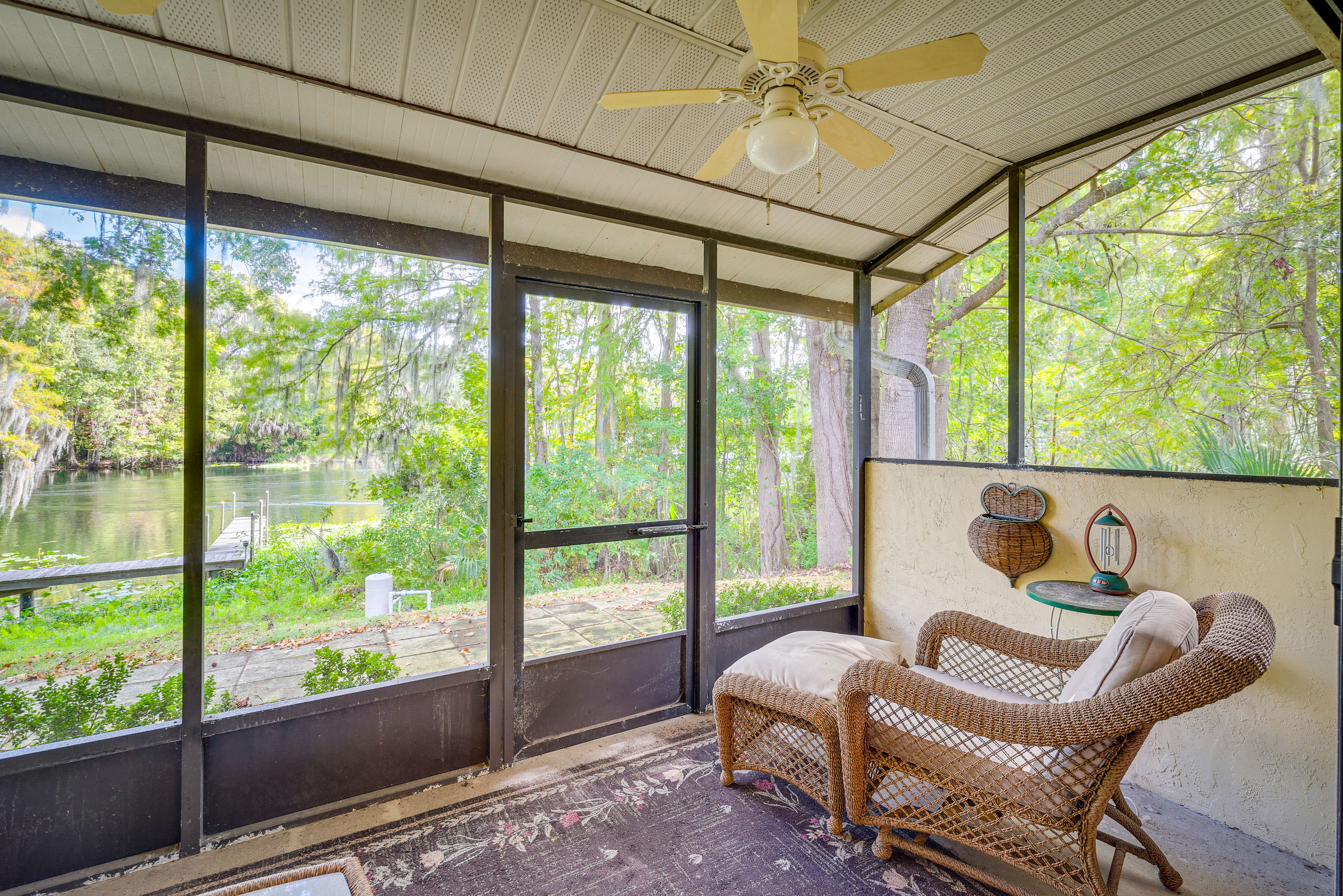 Screened Patio | River Views