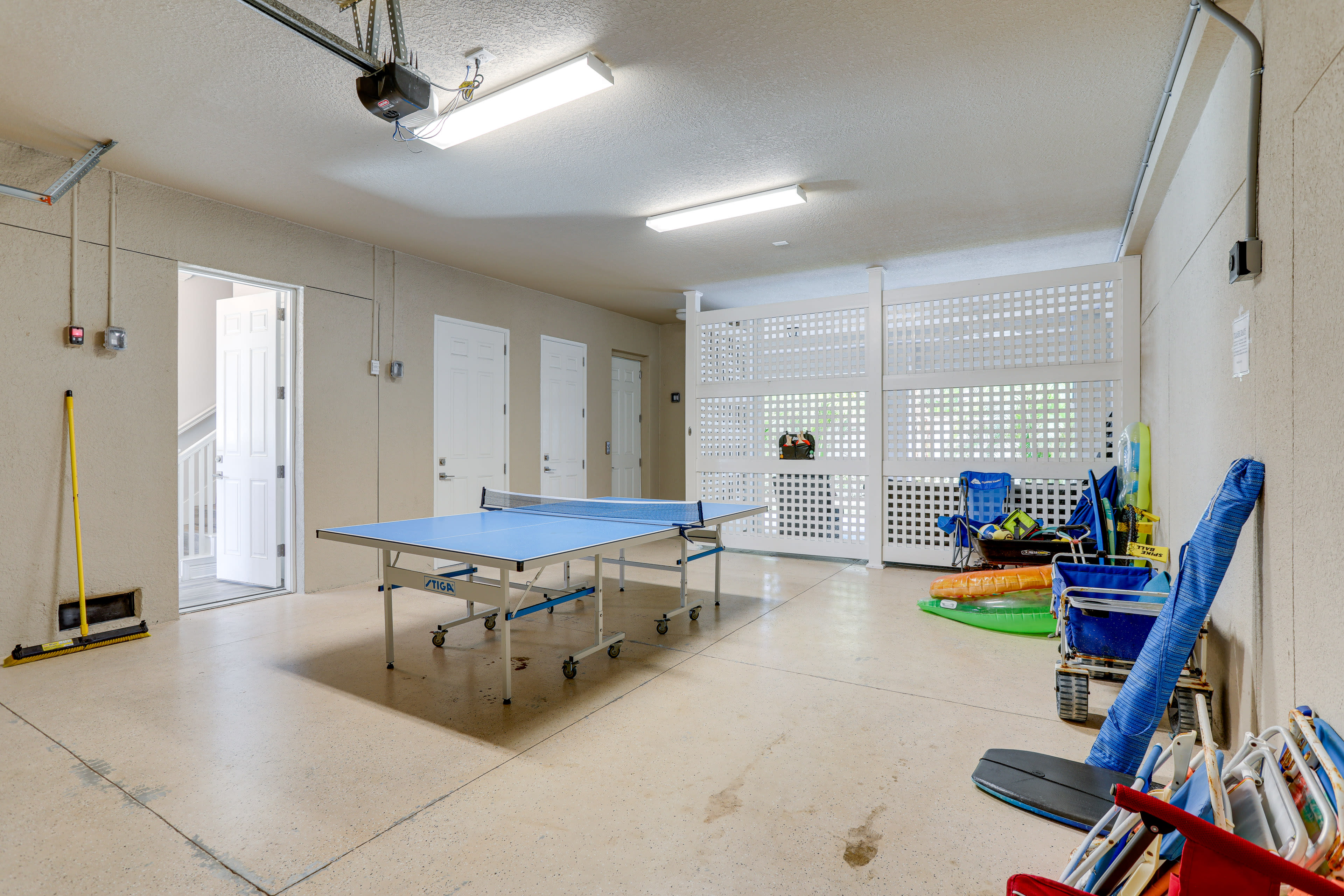 Garage | Ping Pong Table | Exercise Equipment