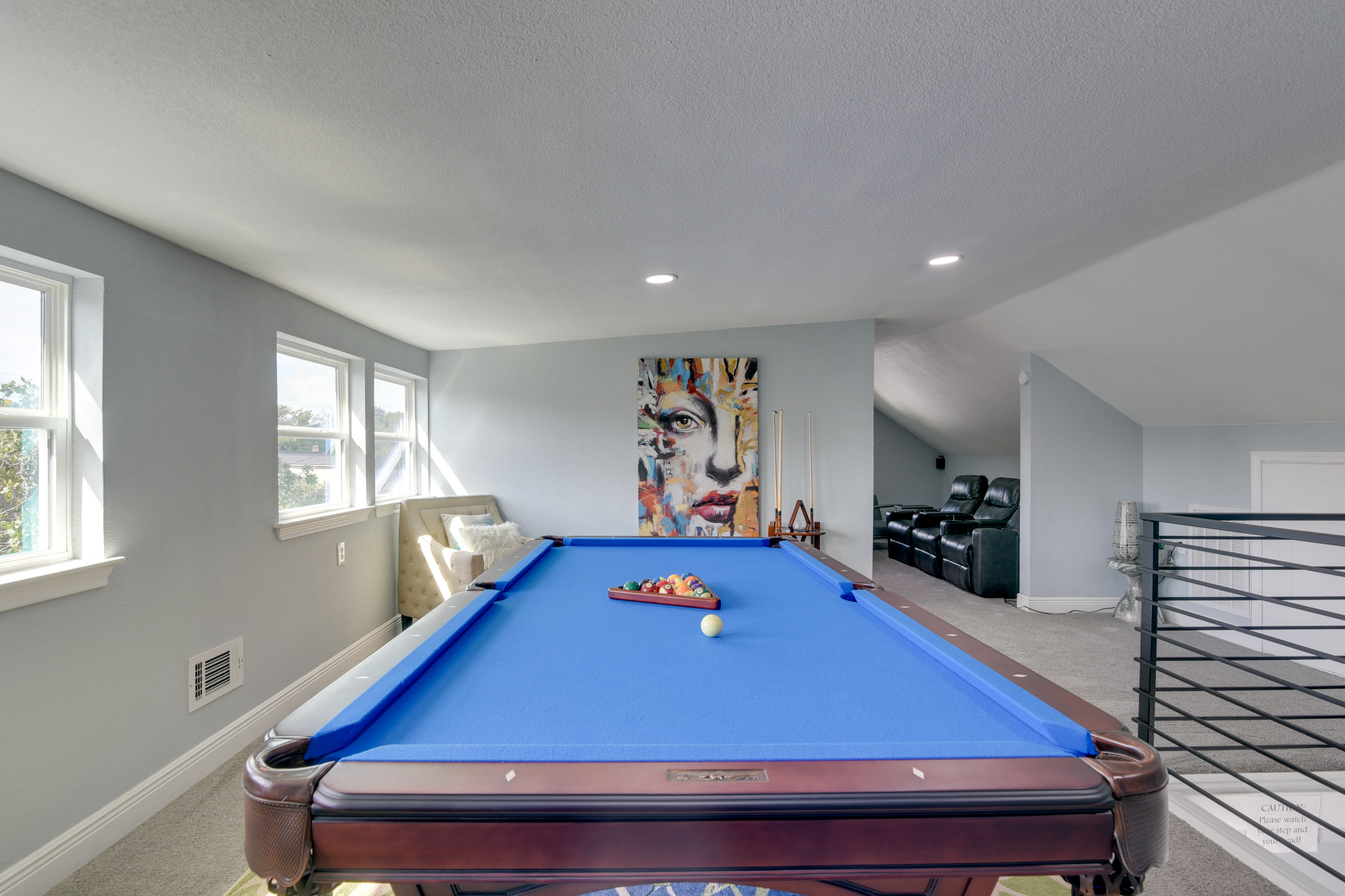 Loft | Pool Table | 2 Living Areas | Central Air Conditioning/Heat