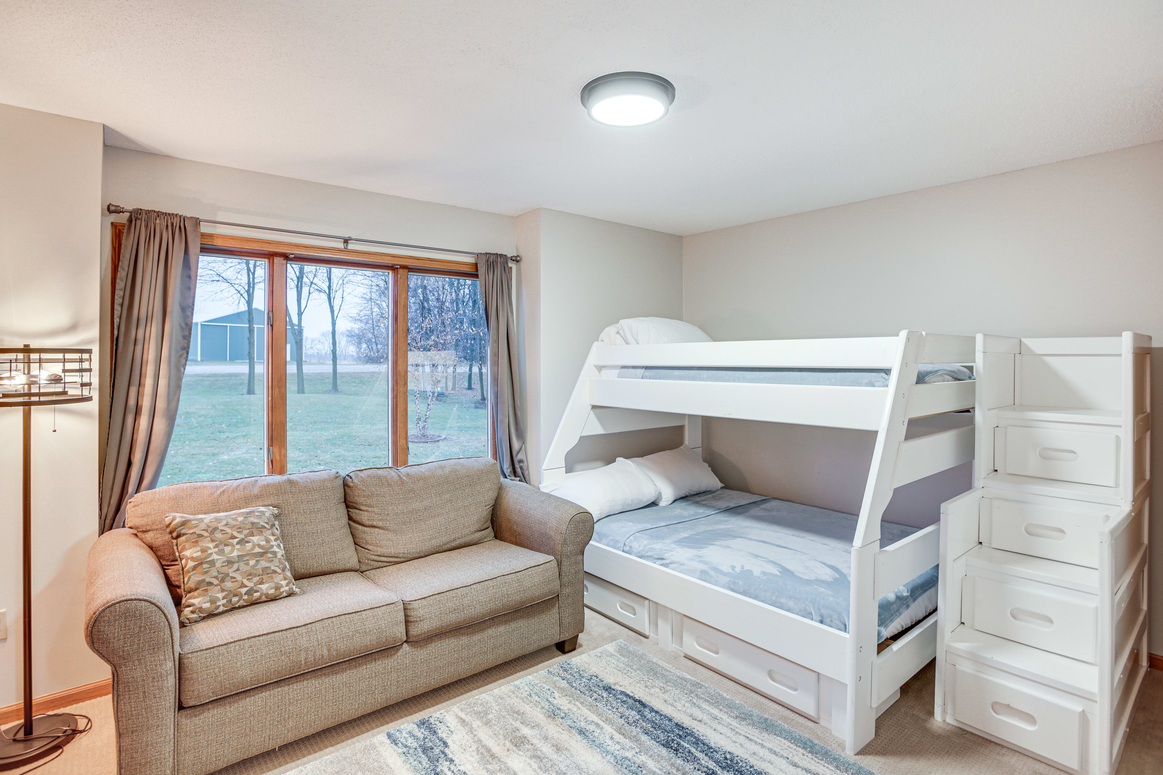 Bedroom 3 | Twin/Full Bunk Bed | Twin Sleeper Sofa | Lower Level