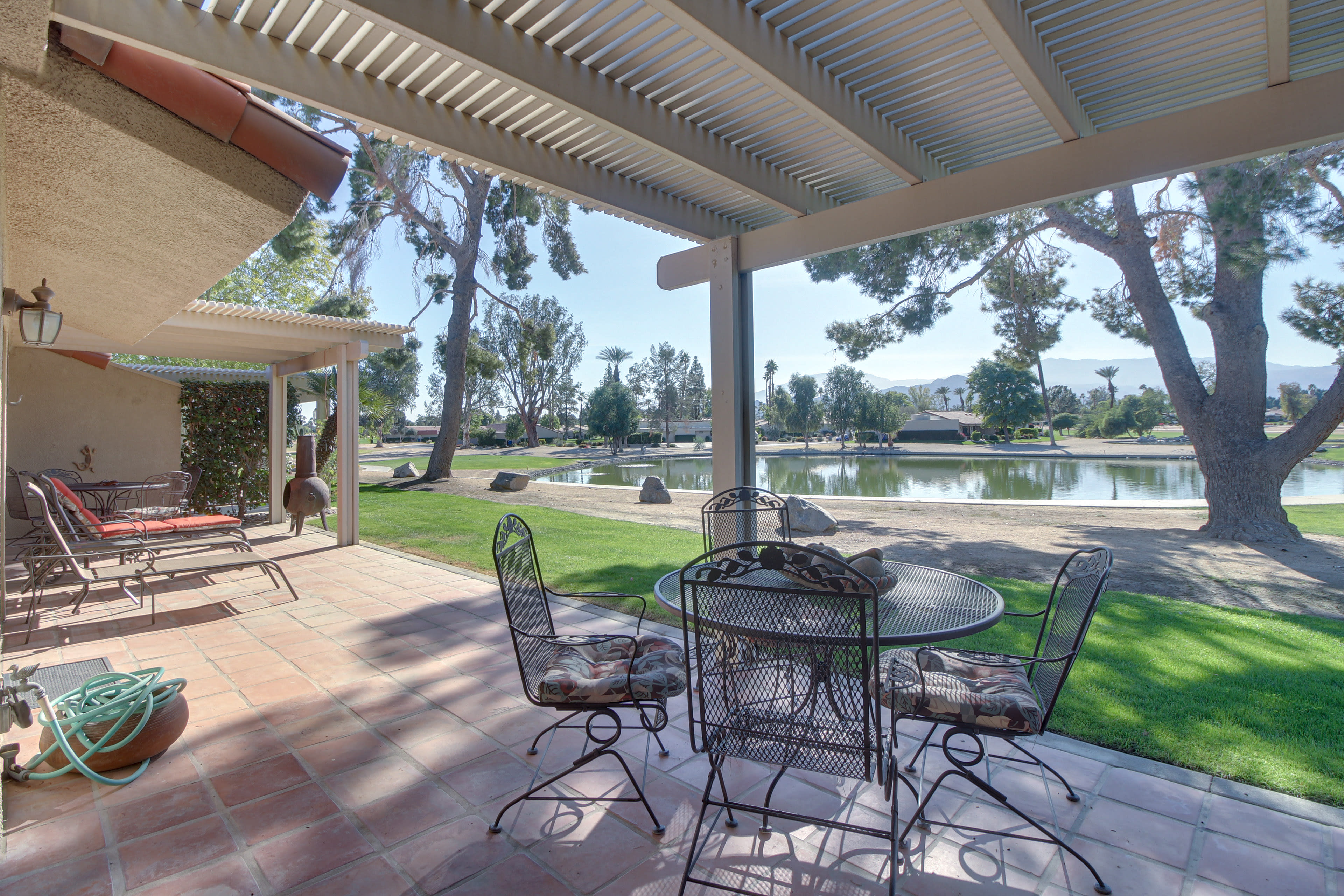 Private Patio w/ Mountain Views | Outdoor Dining