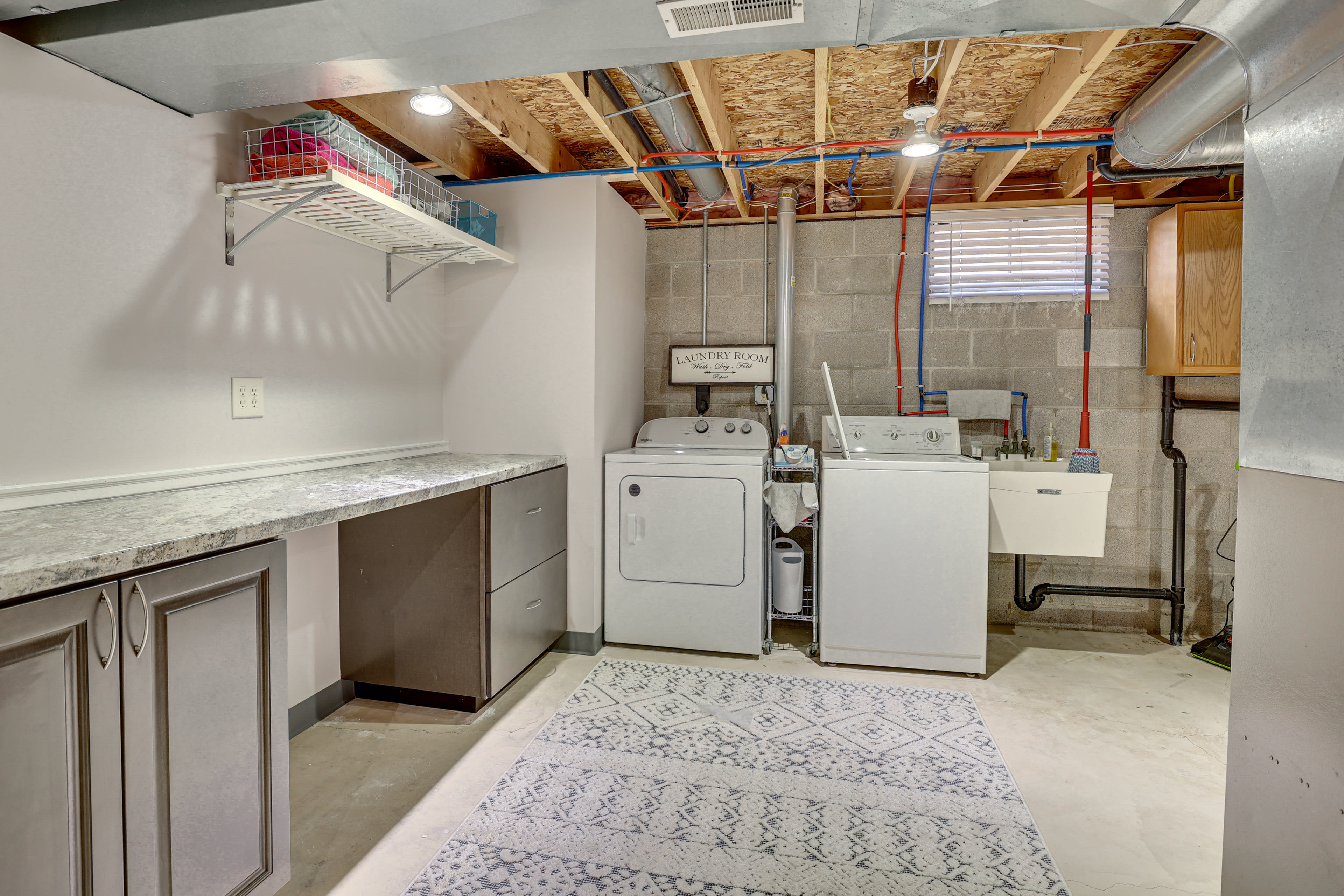 Laundry Room | Basement | Laundry Detergent | Iron & Board