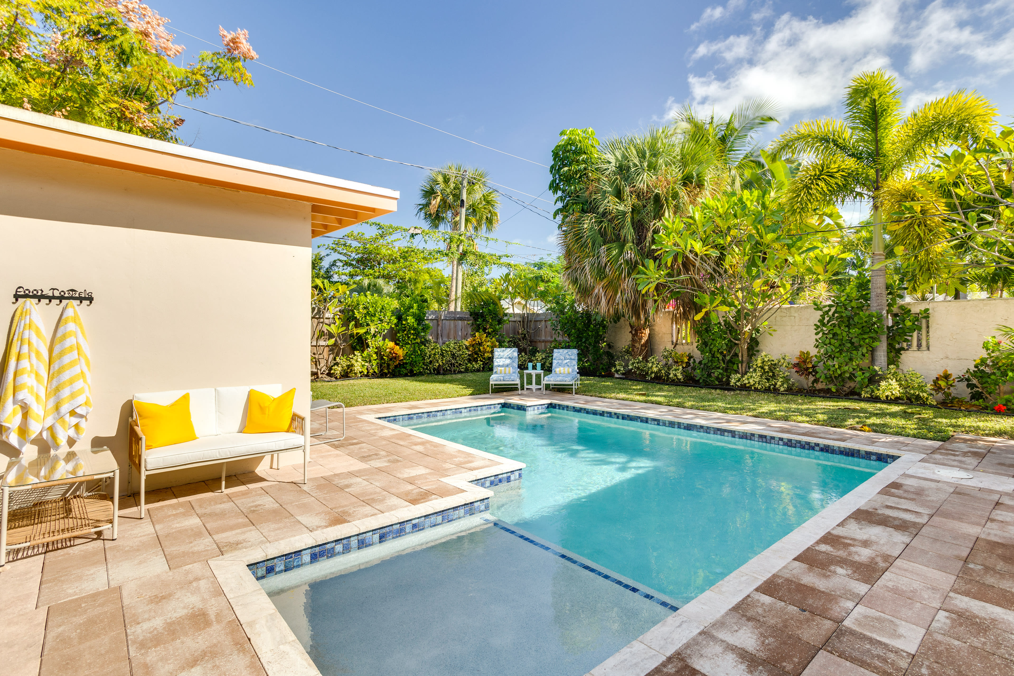 Fenced Backyard | Private Heated Pool | Lounge Chairs | Gas Grill