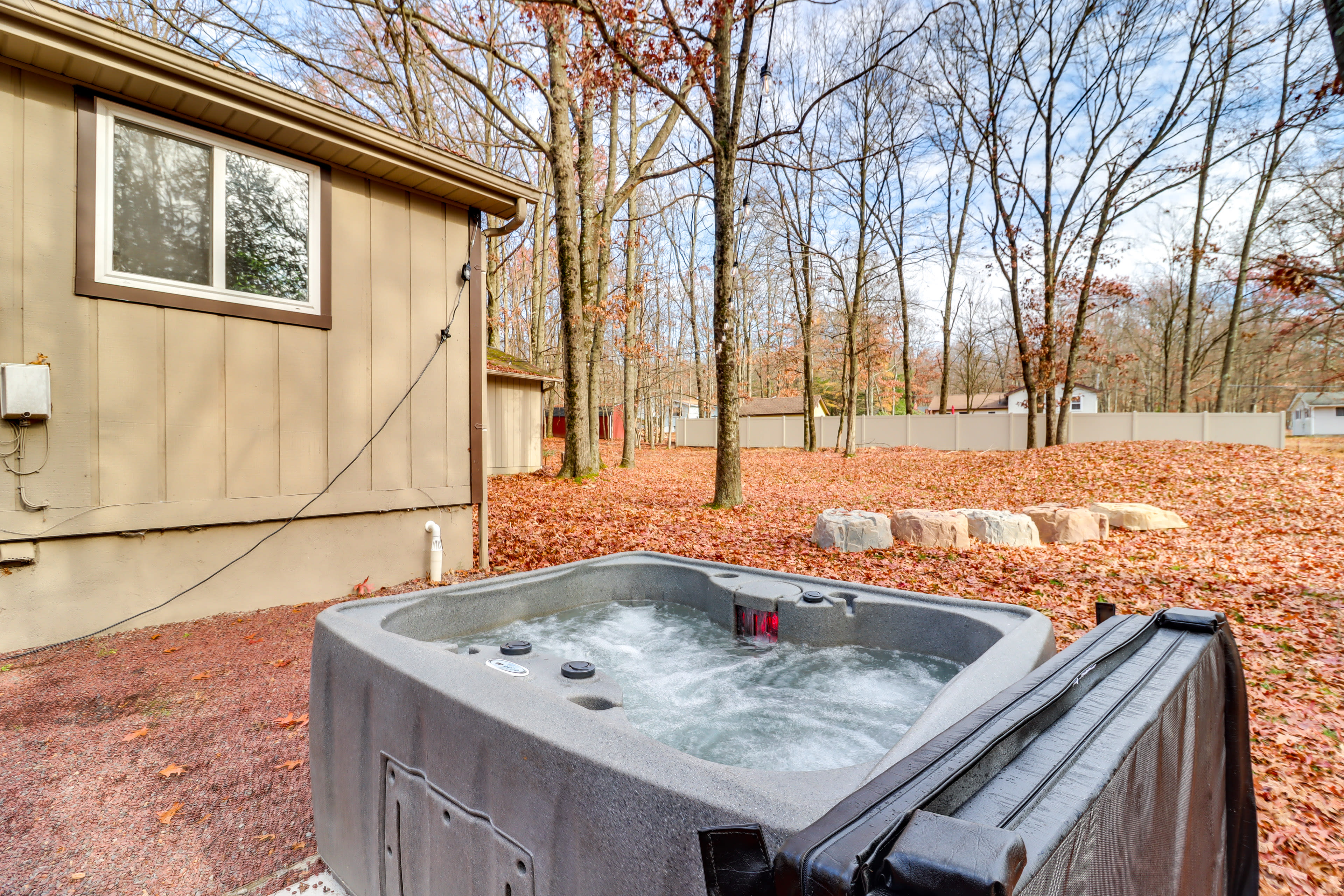 Cottage Exterior | Private Hot Tub