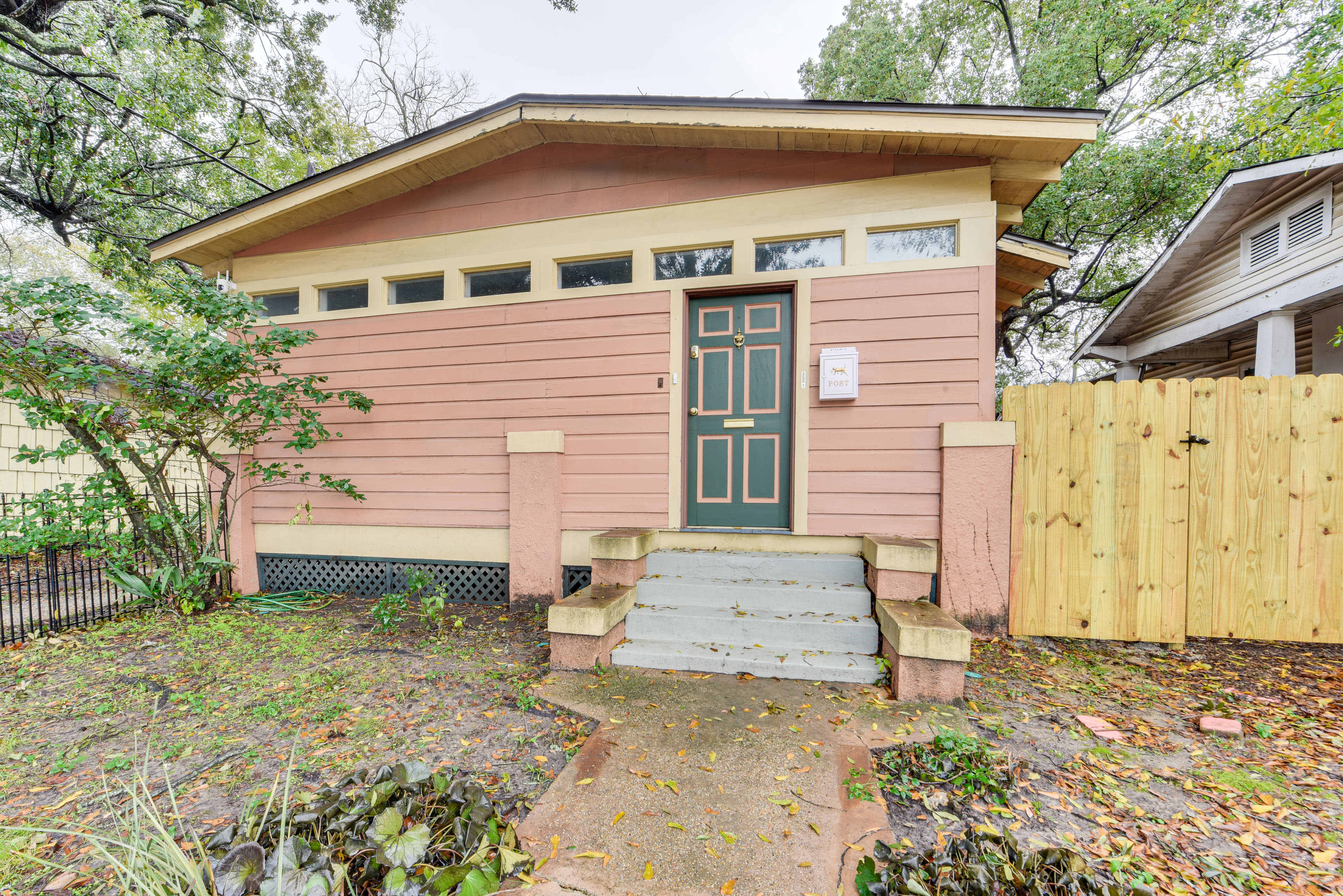 Cottage Exterior | Outdoor Fire Pit | Screened Porch