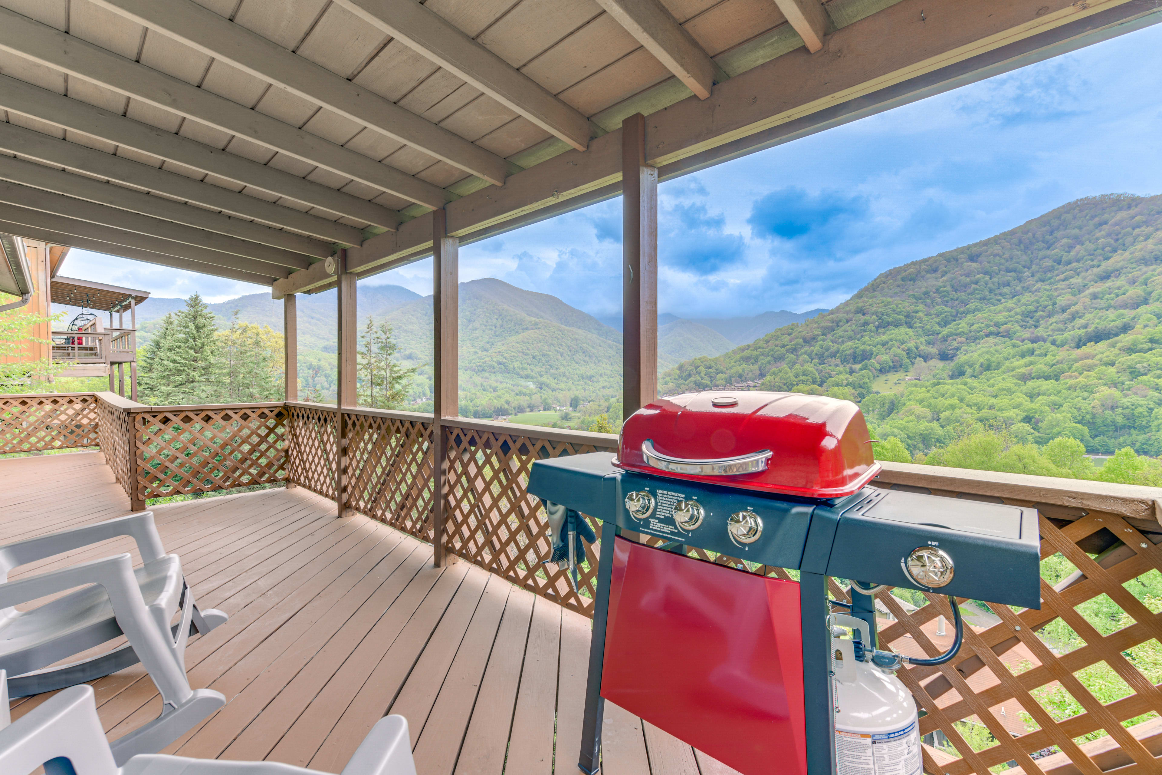 Private Deck | Mountain Views