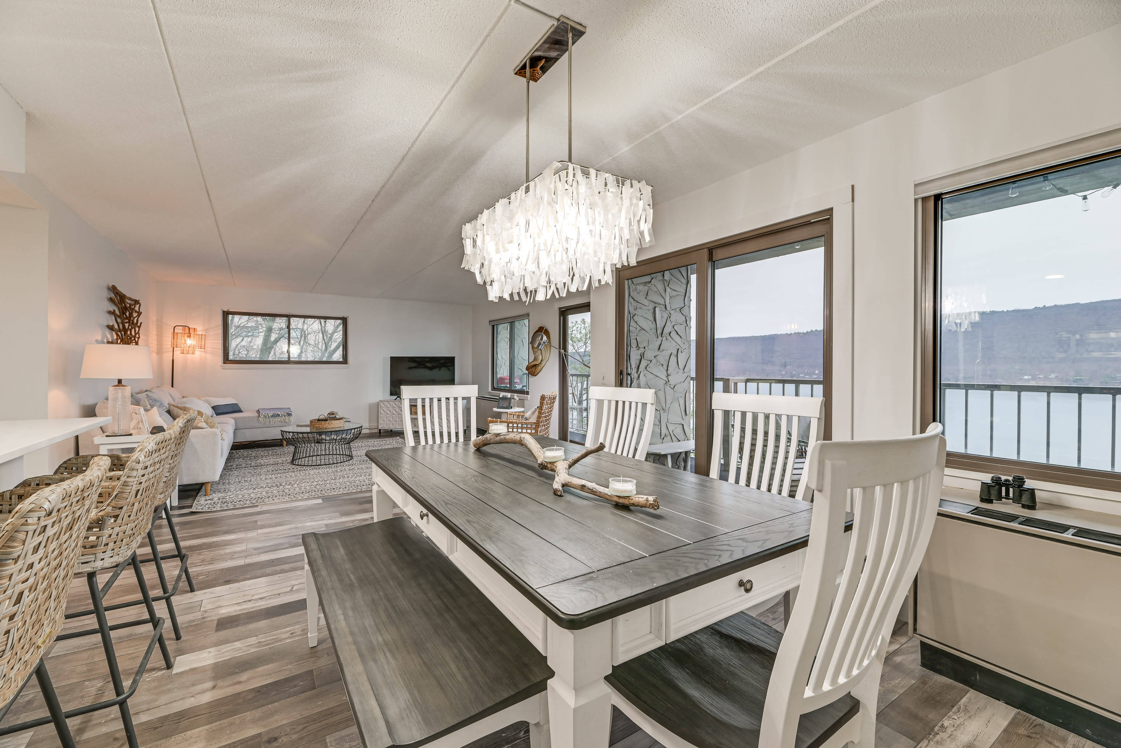 Dining Area | Lake & Mountain Views