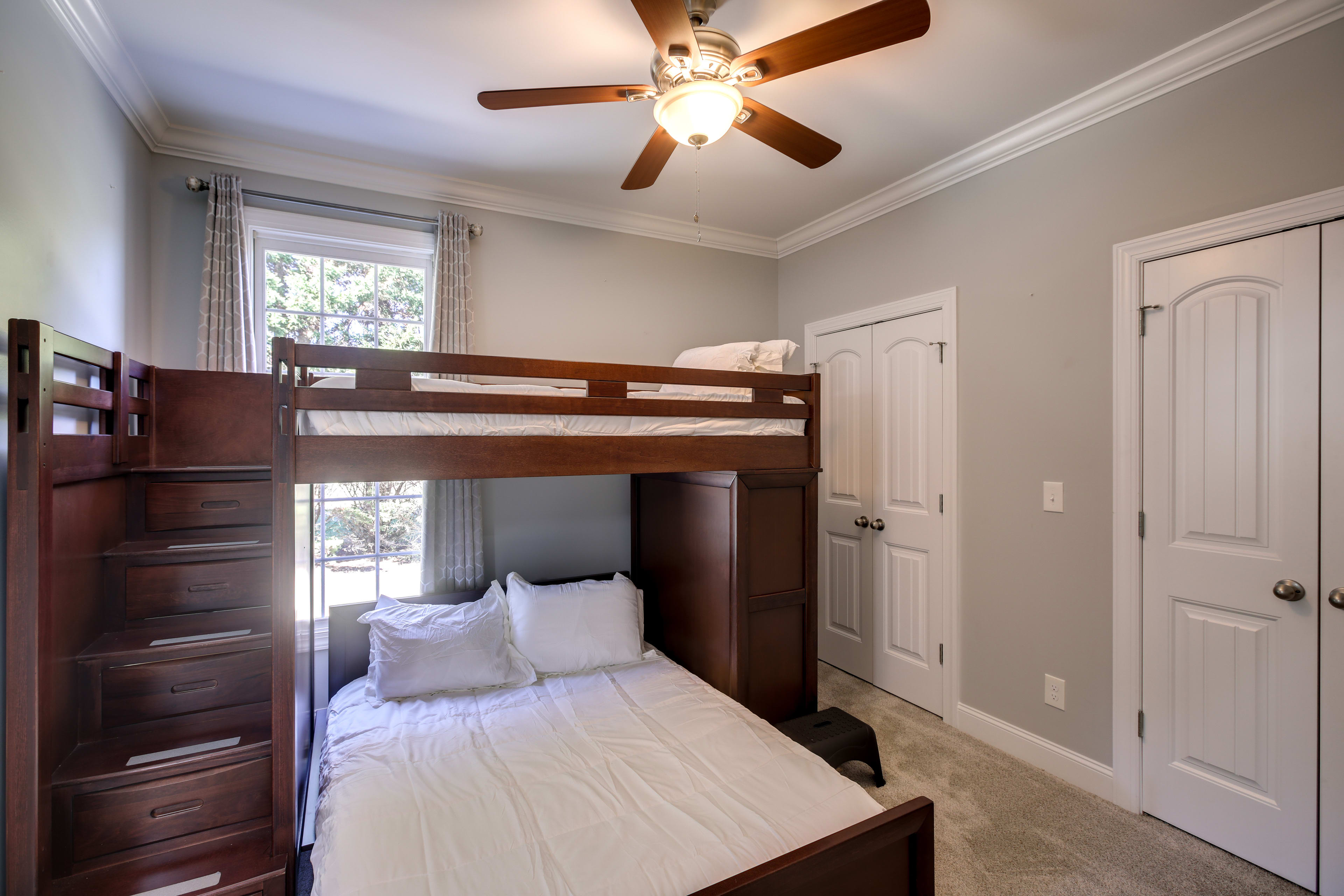 Bedroom 3 | Full Bed | Lofted Twin Bed | Flat-Screen TV