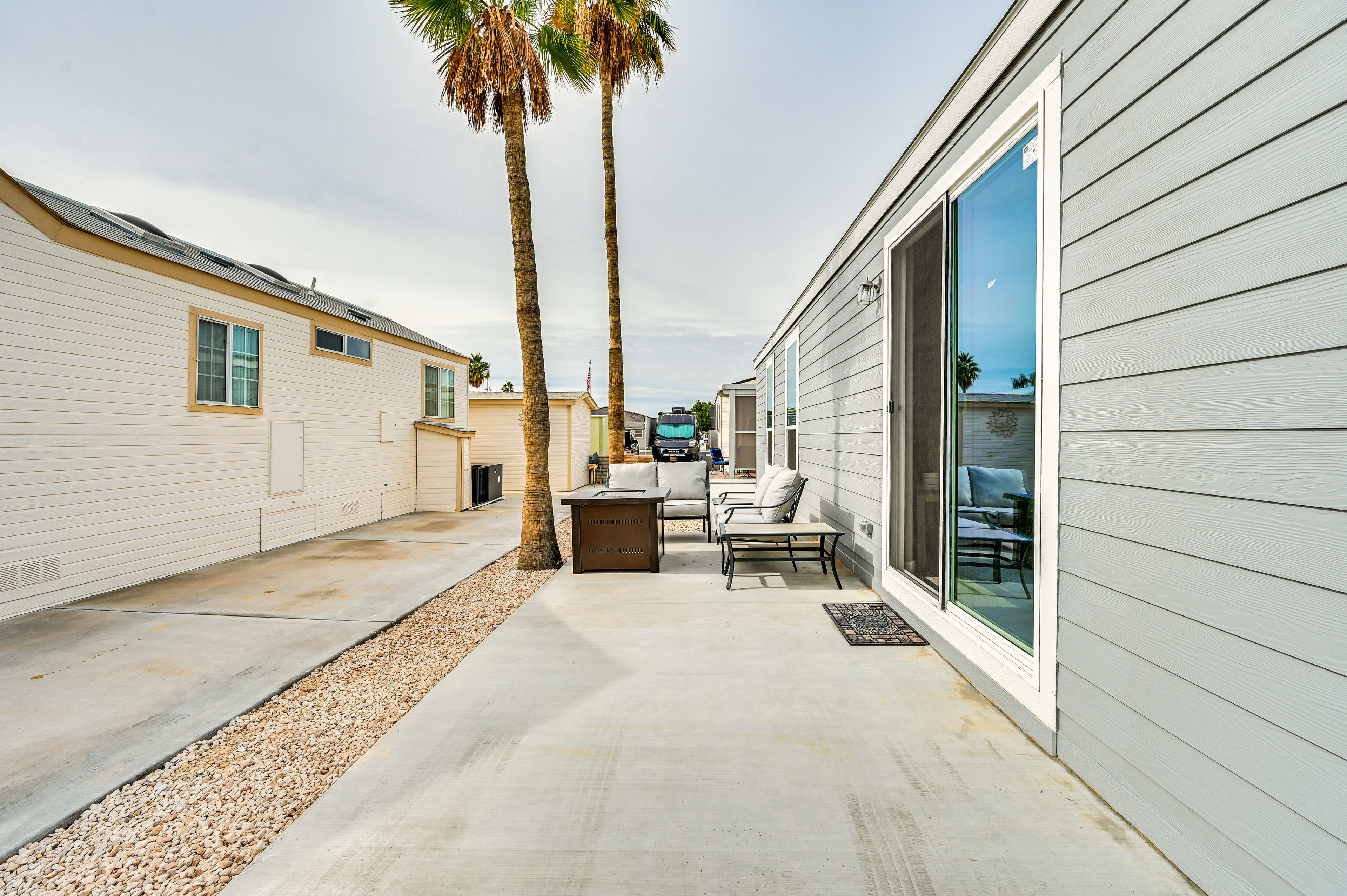 Private Patio | Gas Fire Pit | Lounge Seating