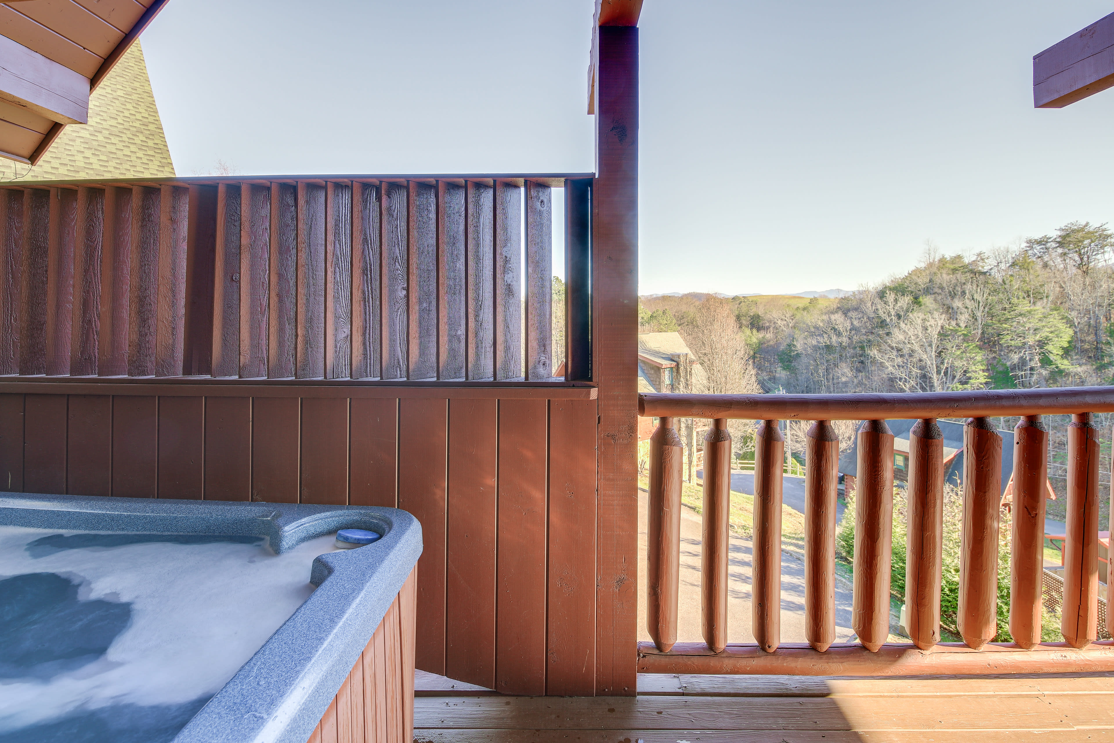 Private Hot Tub | Top-Level Deck