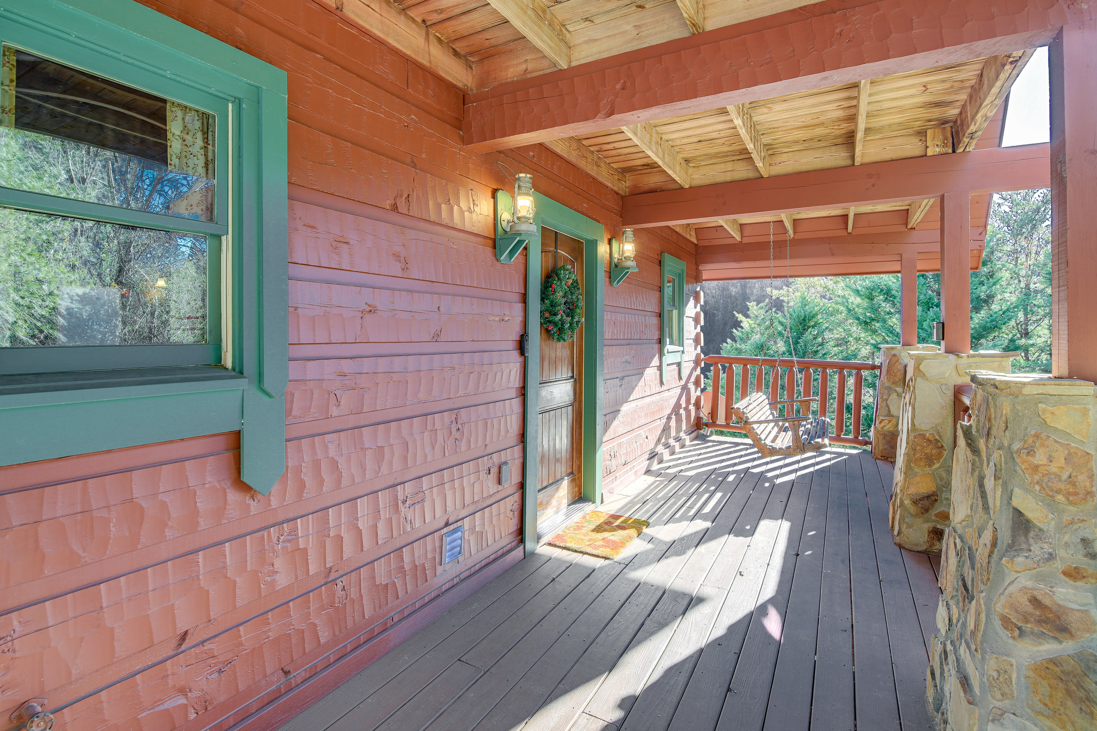 Front Porch | Cabin Entrance