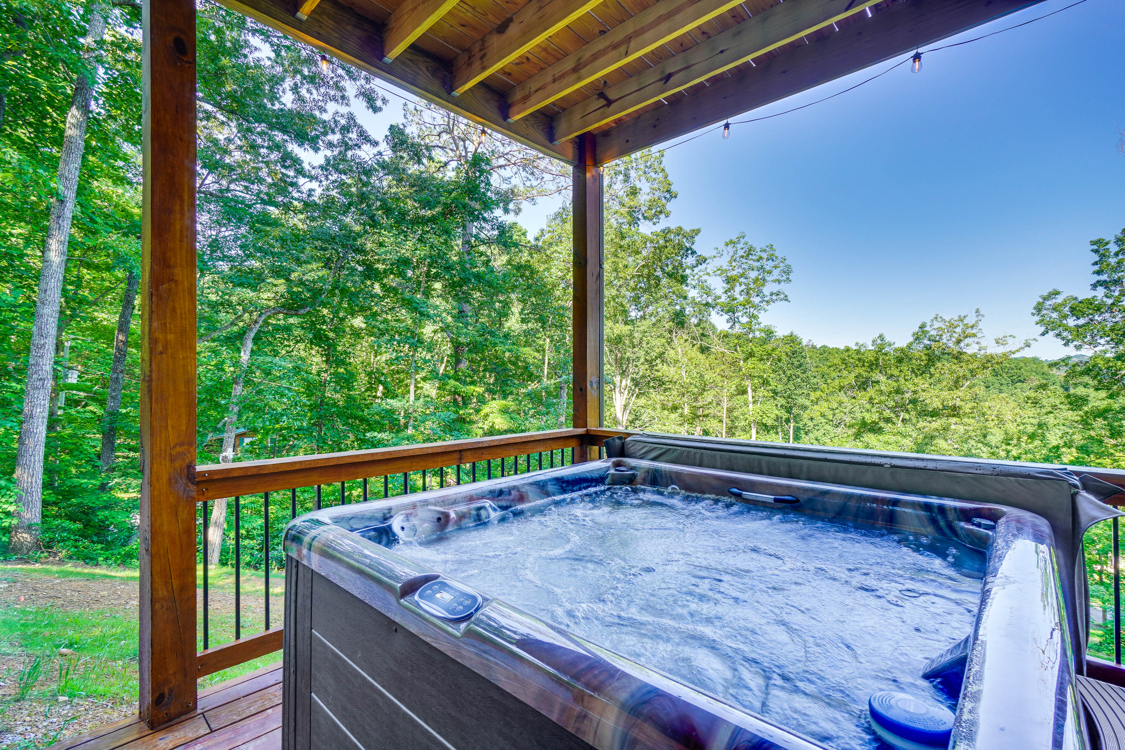 Private Hot Tub | Mountain Views | 2 Wraparound Decks