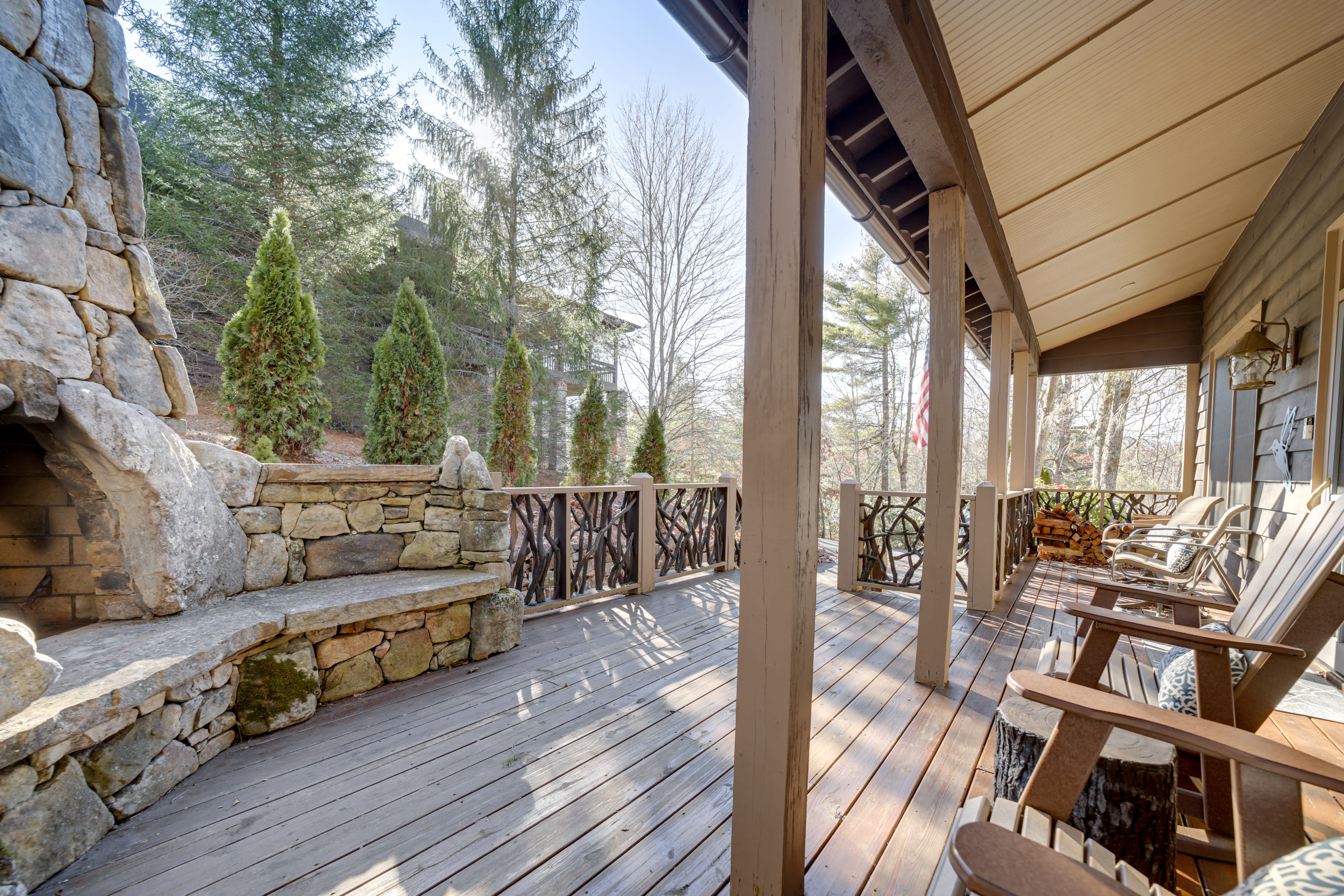 Deck | Outdoor Fireplace