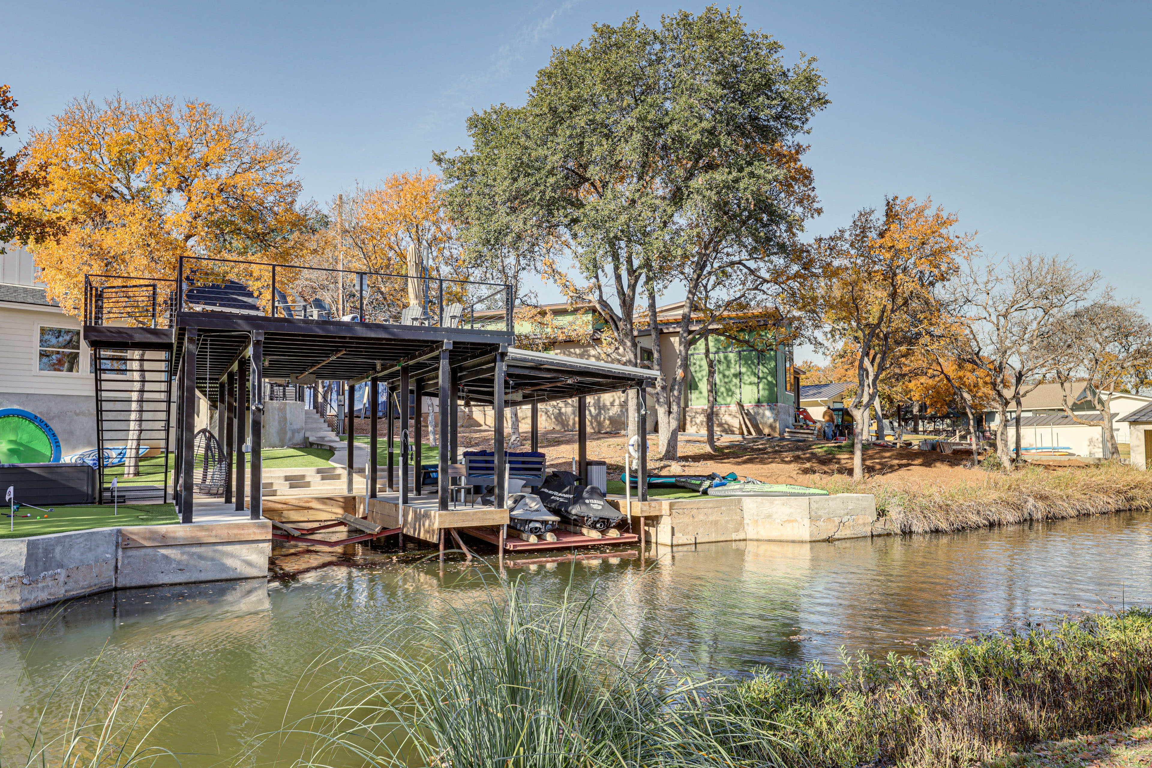 Lake LBJ Access | Private Boat Dock | Boat Slip w/ Lift