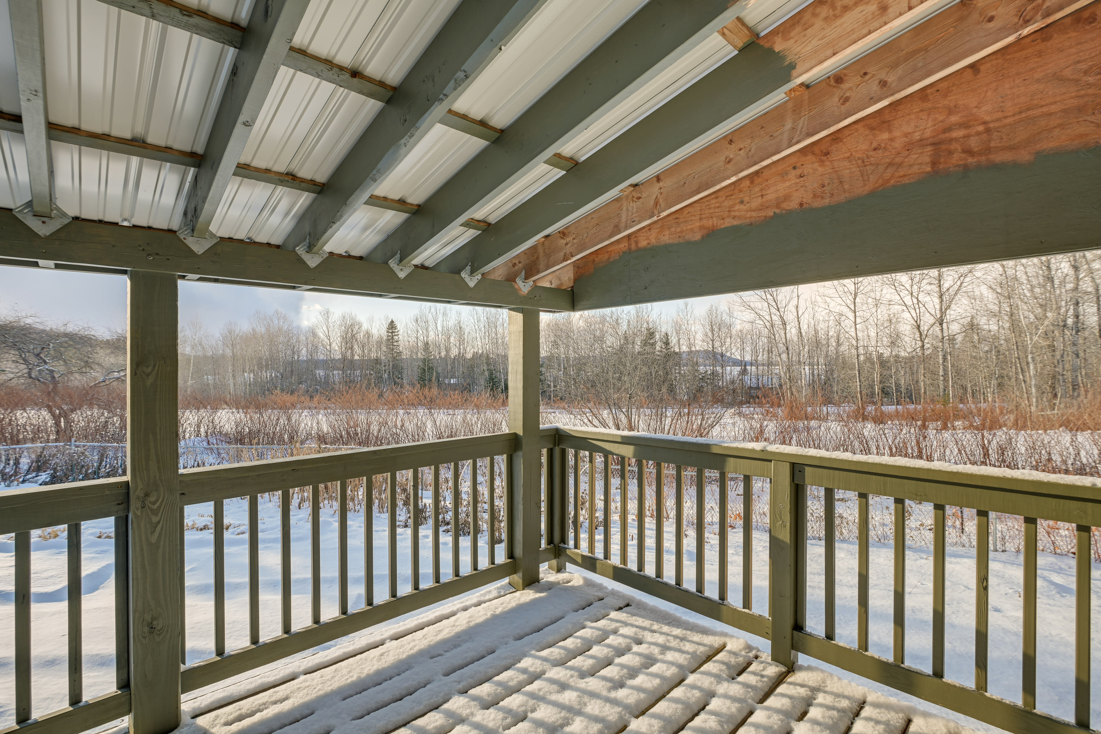 Private Covered Deck