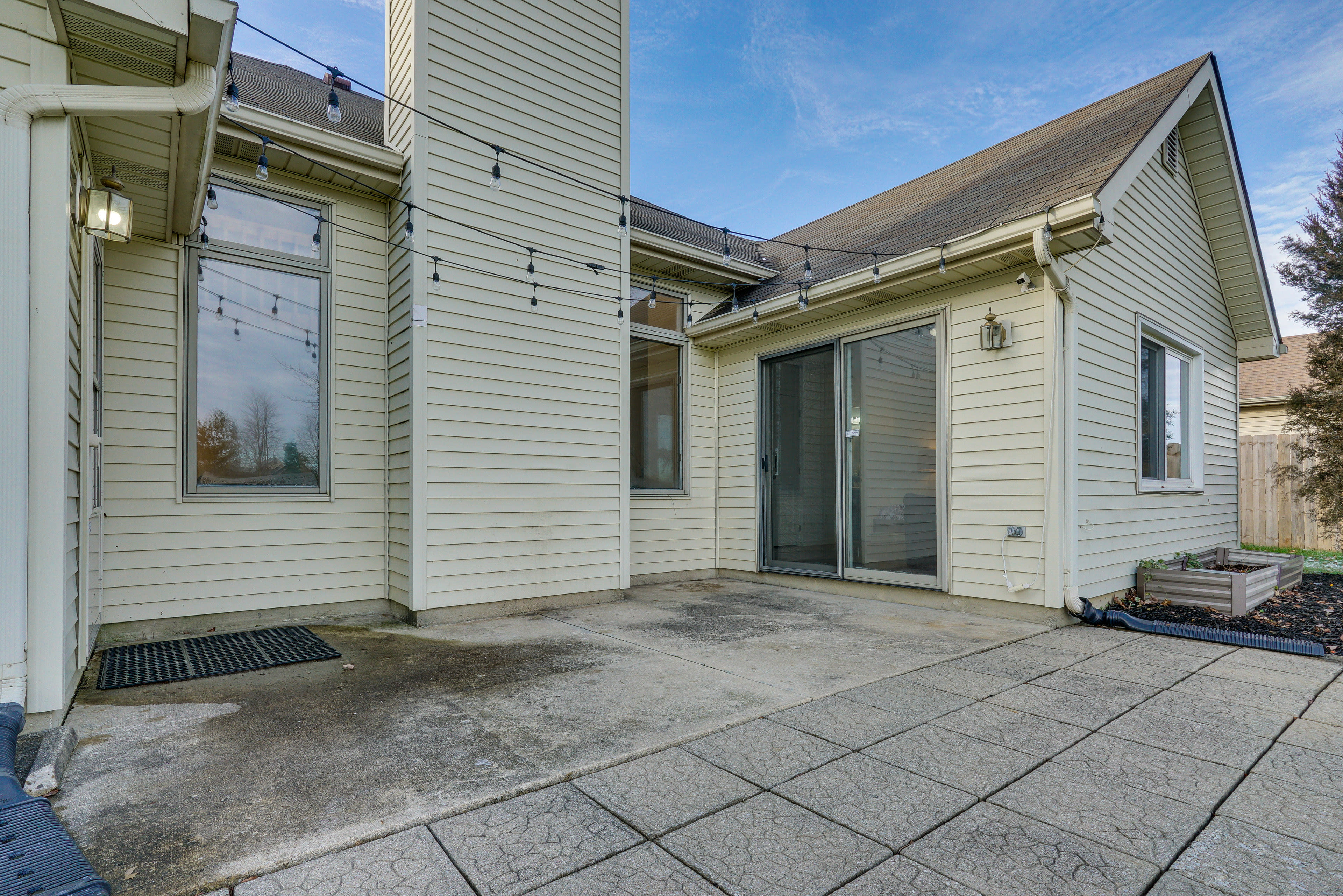 Patio | String Lights | Access to Community Playground