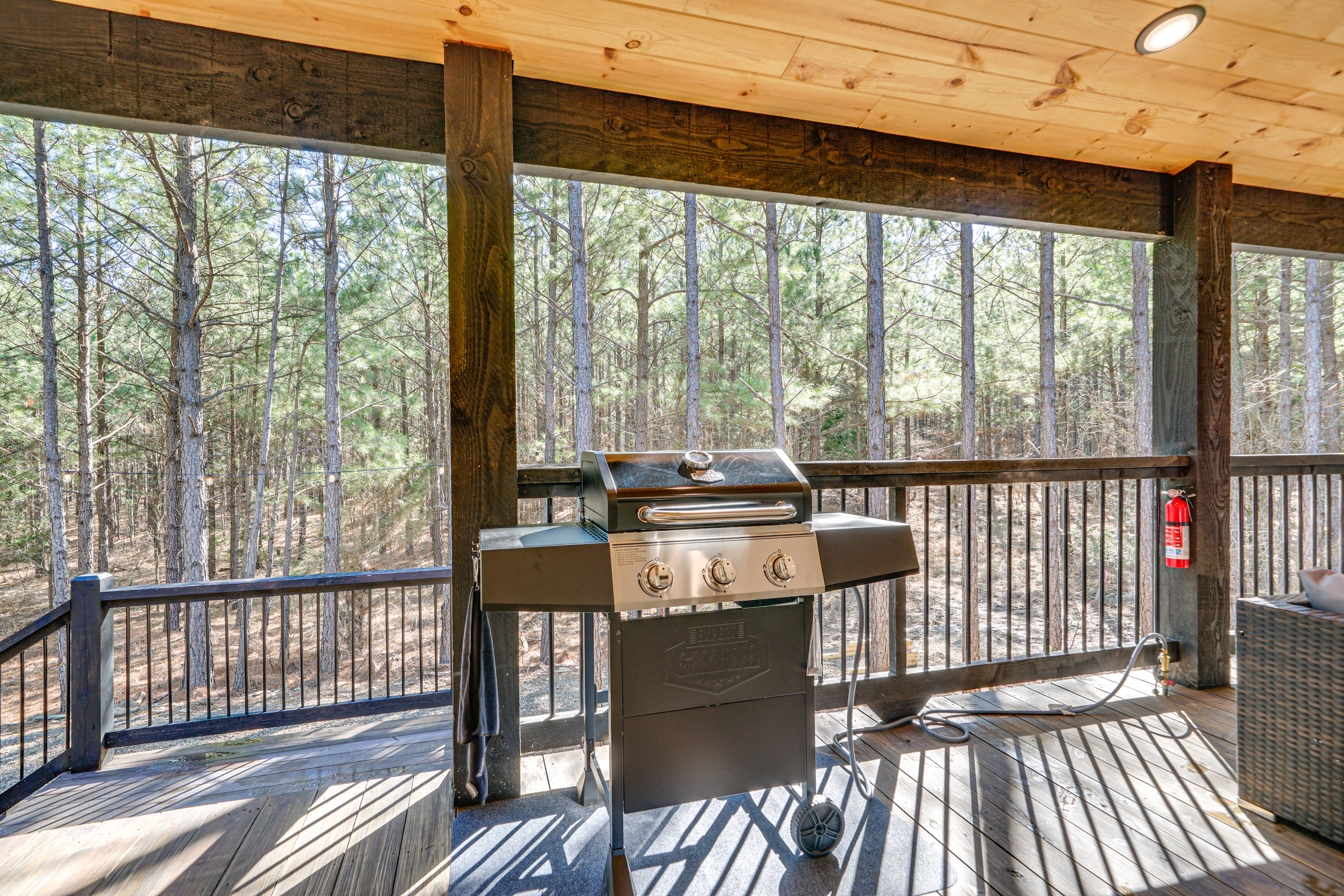 Cabin Exterior | Gas Grill