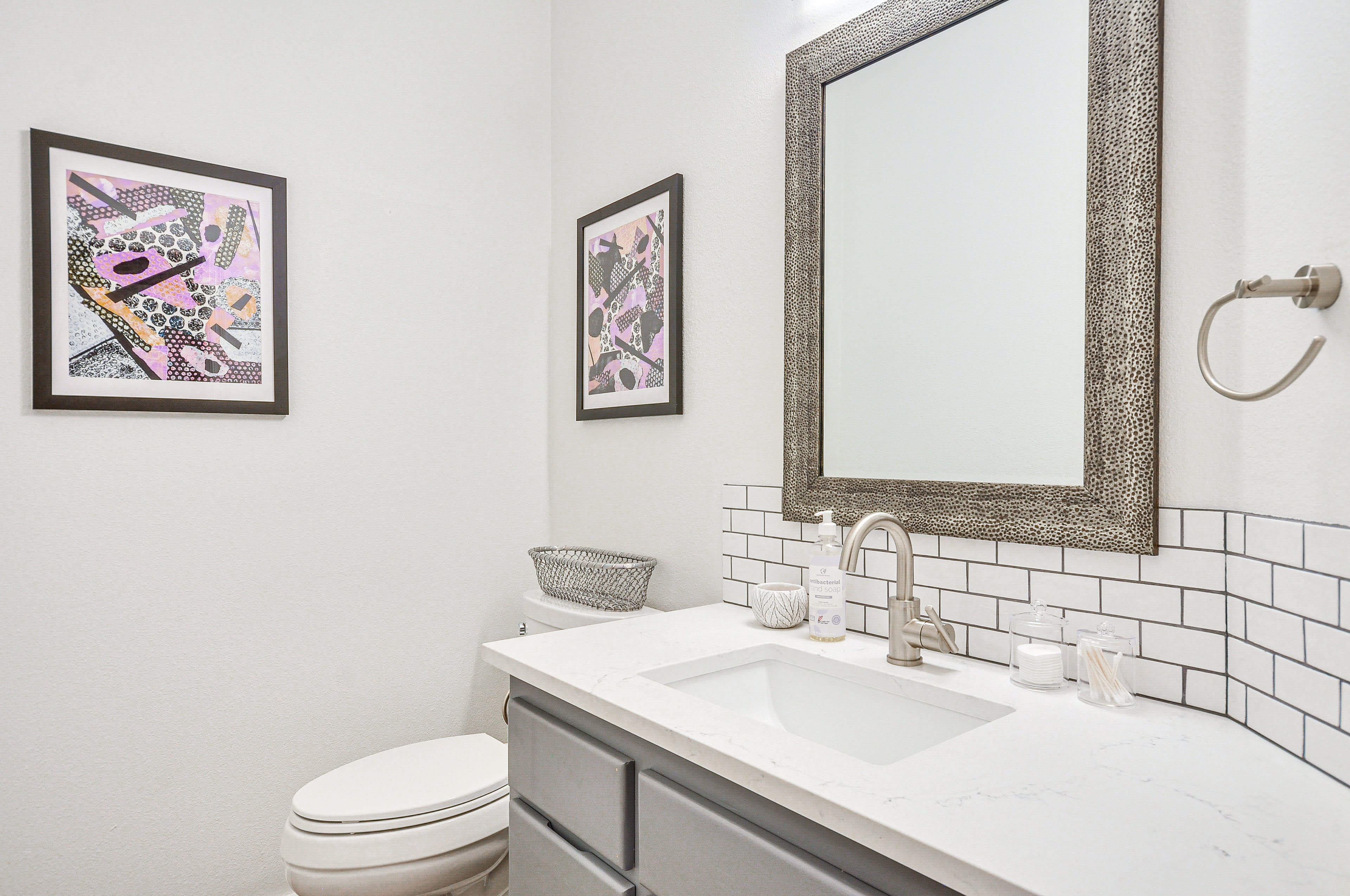 Half Bathroom | 1st Floor | Complimentary Toiletries | Hair Dryer