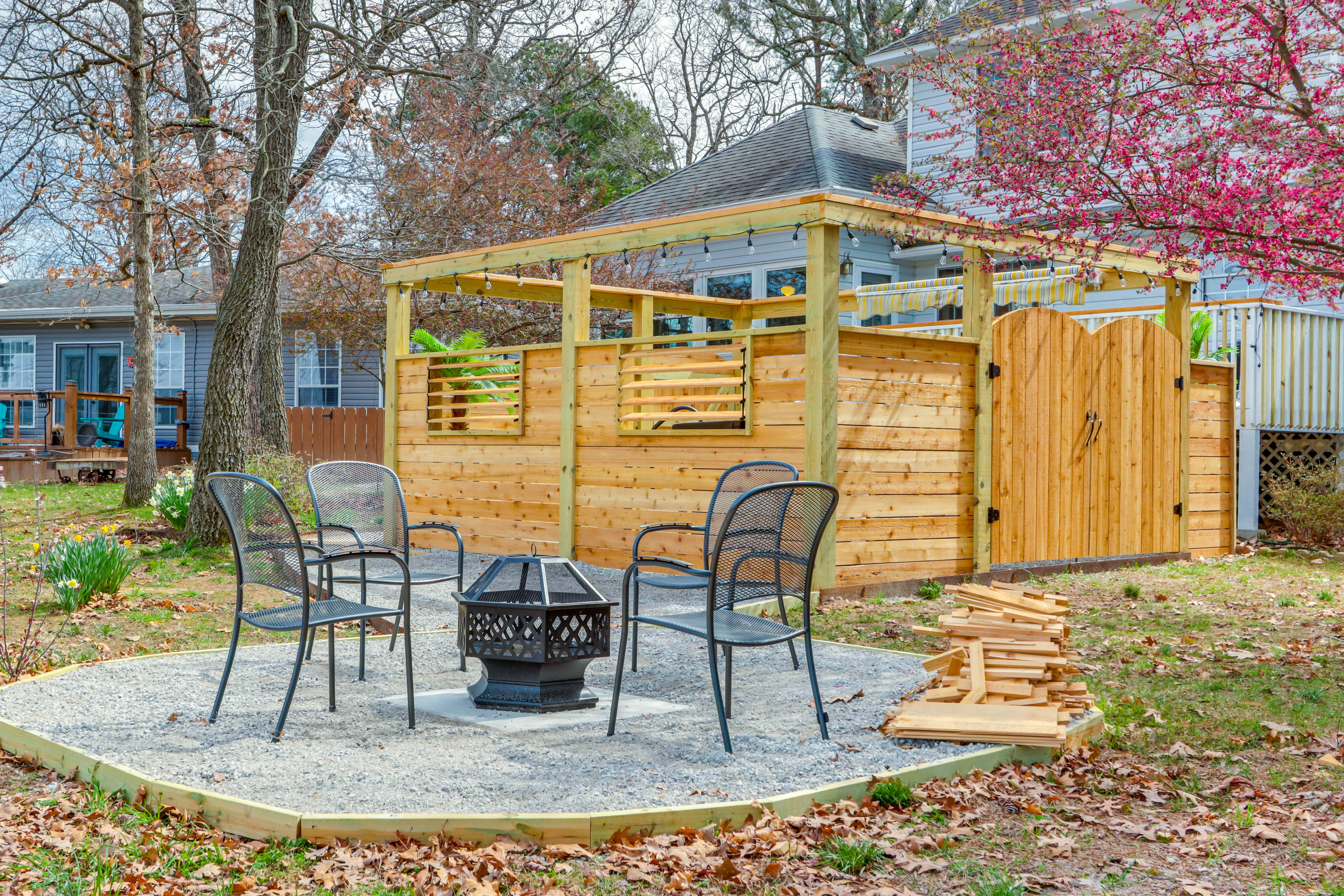 Fire Pit | Golf Course View