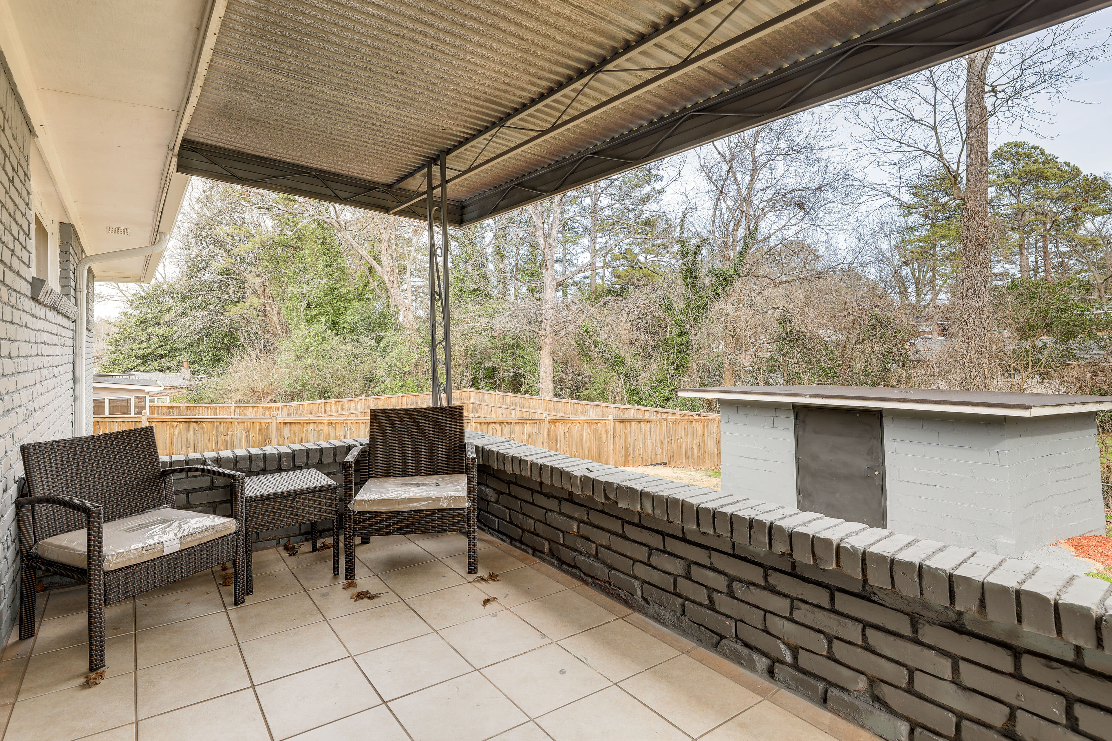 Covered Patio | Single-Story Home